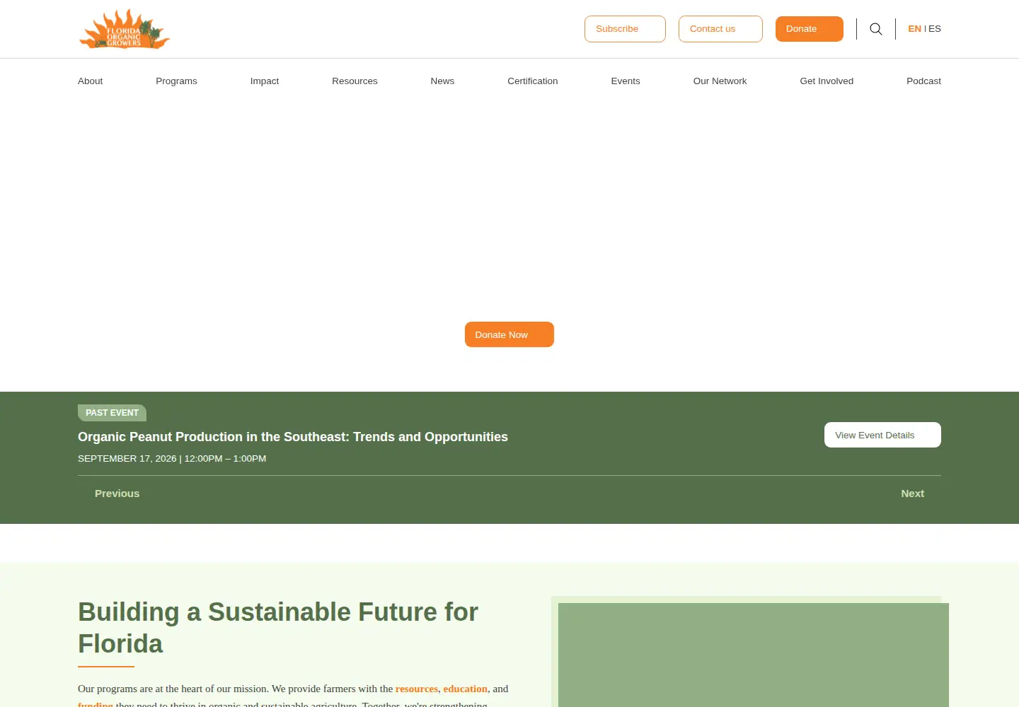 Screenshot of foginfo.org