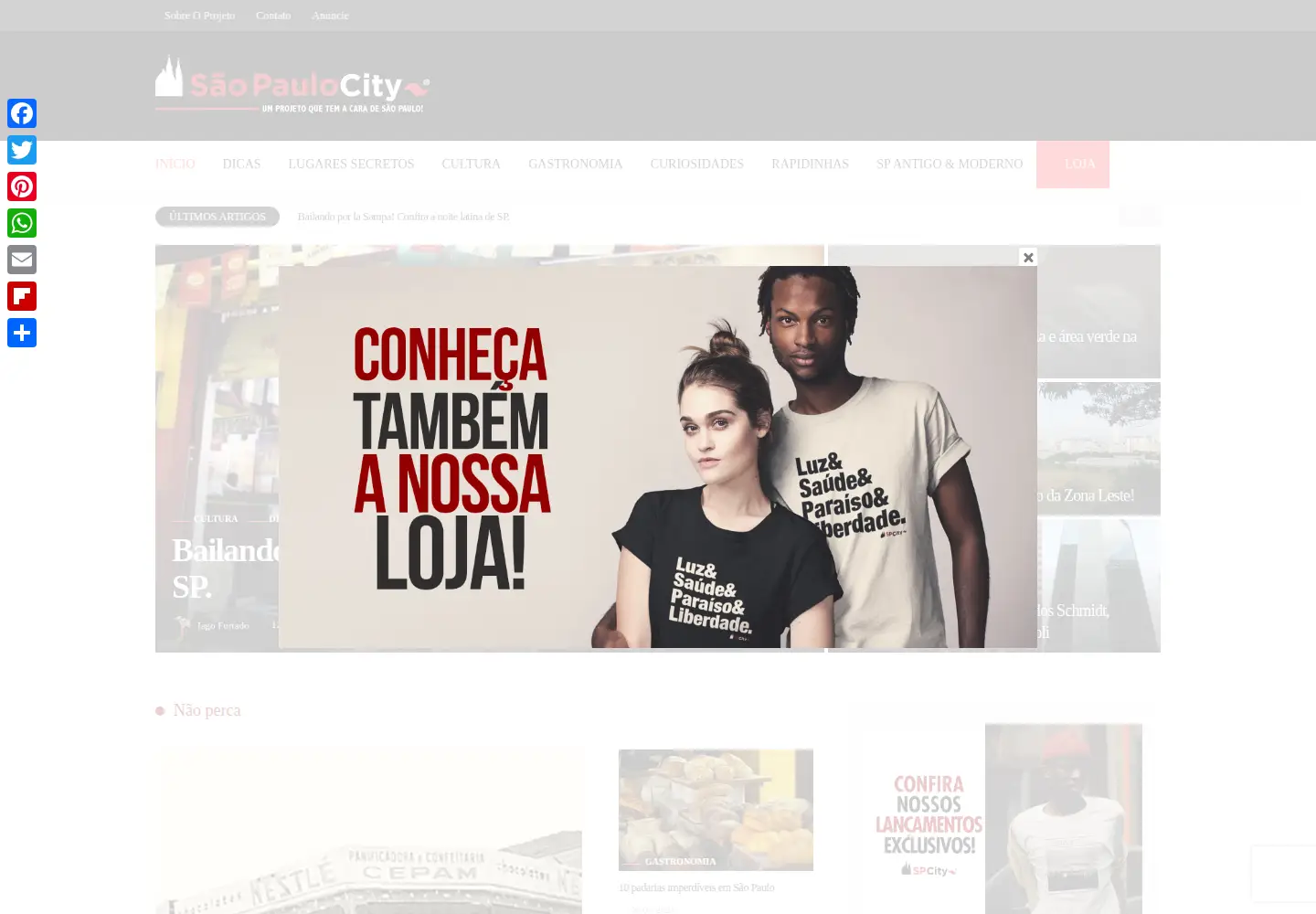 Screenshot of spcity.com.br