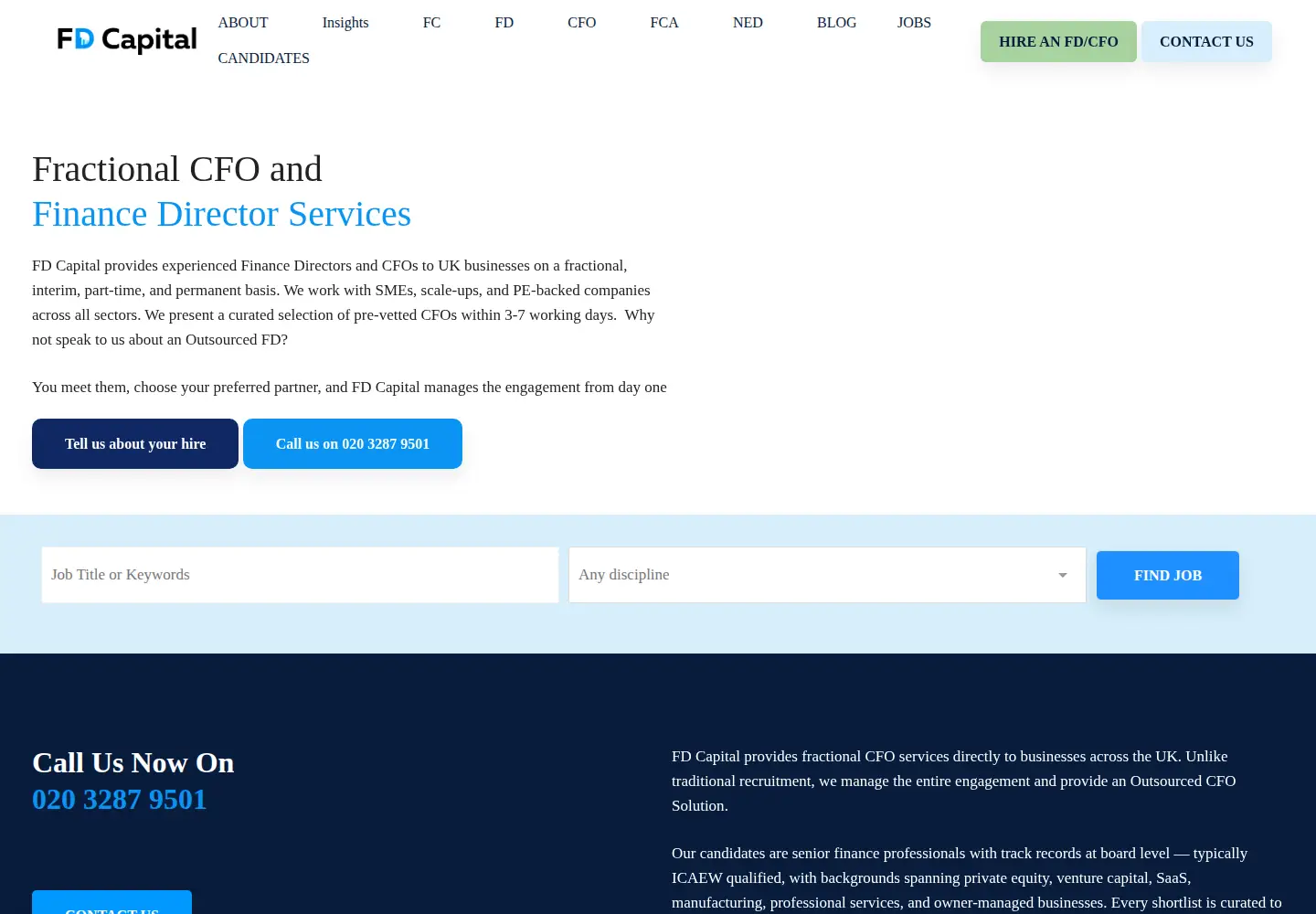 Screenshot of fdcapital.co.uk