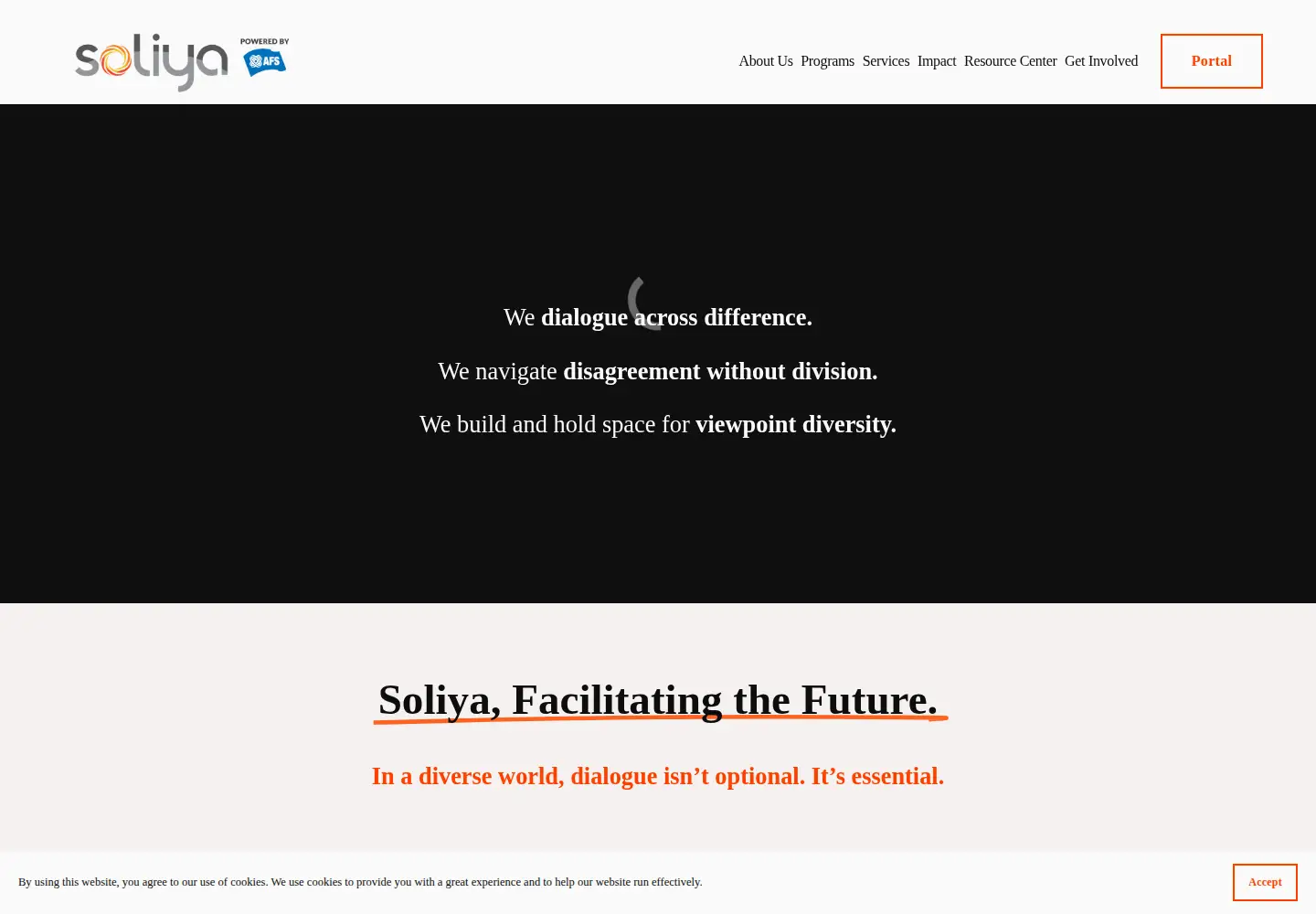 Screenshot of soliya.net