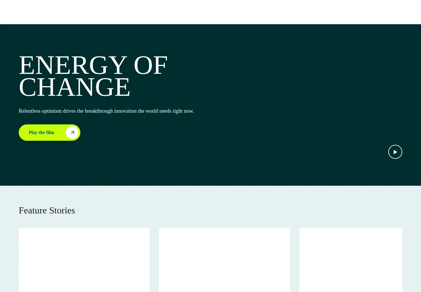 Captured homepage of gepower.com in the current scan