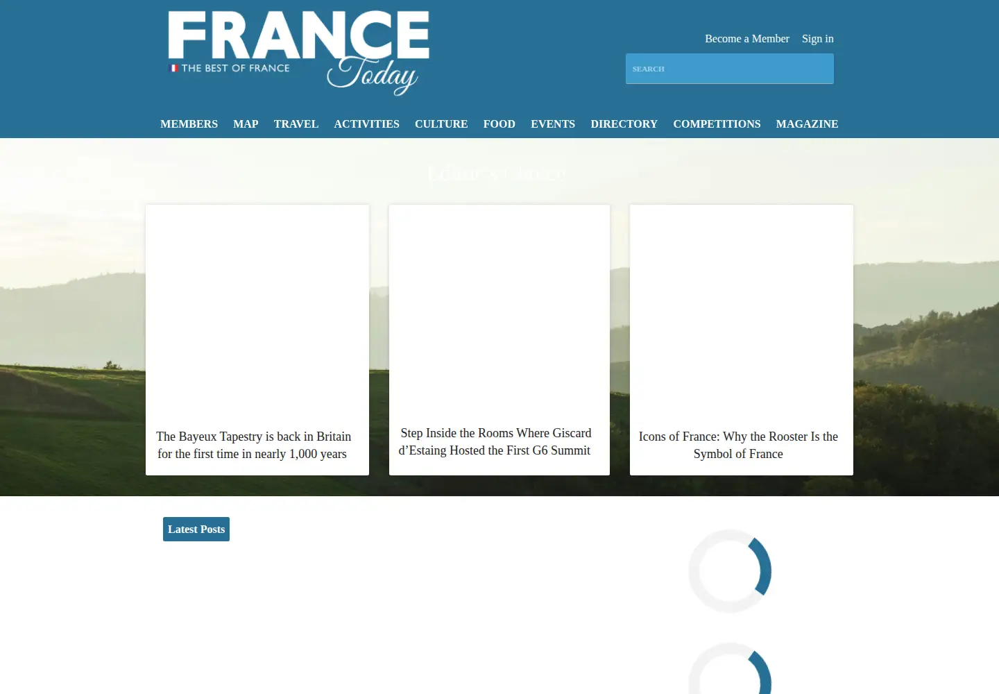 Screenshot of francetoday.com