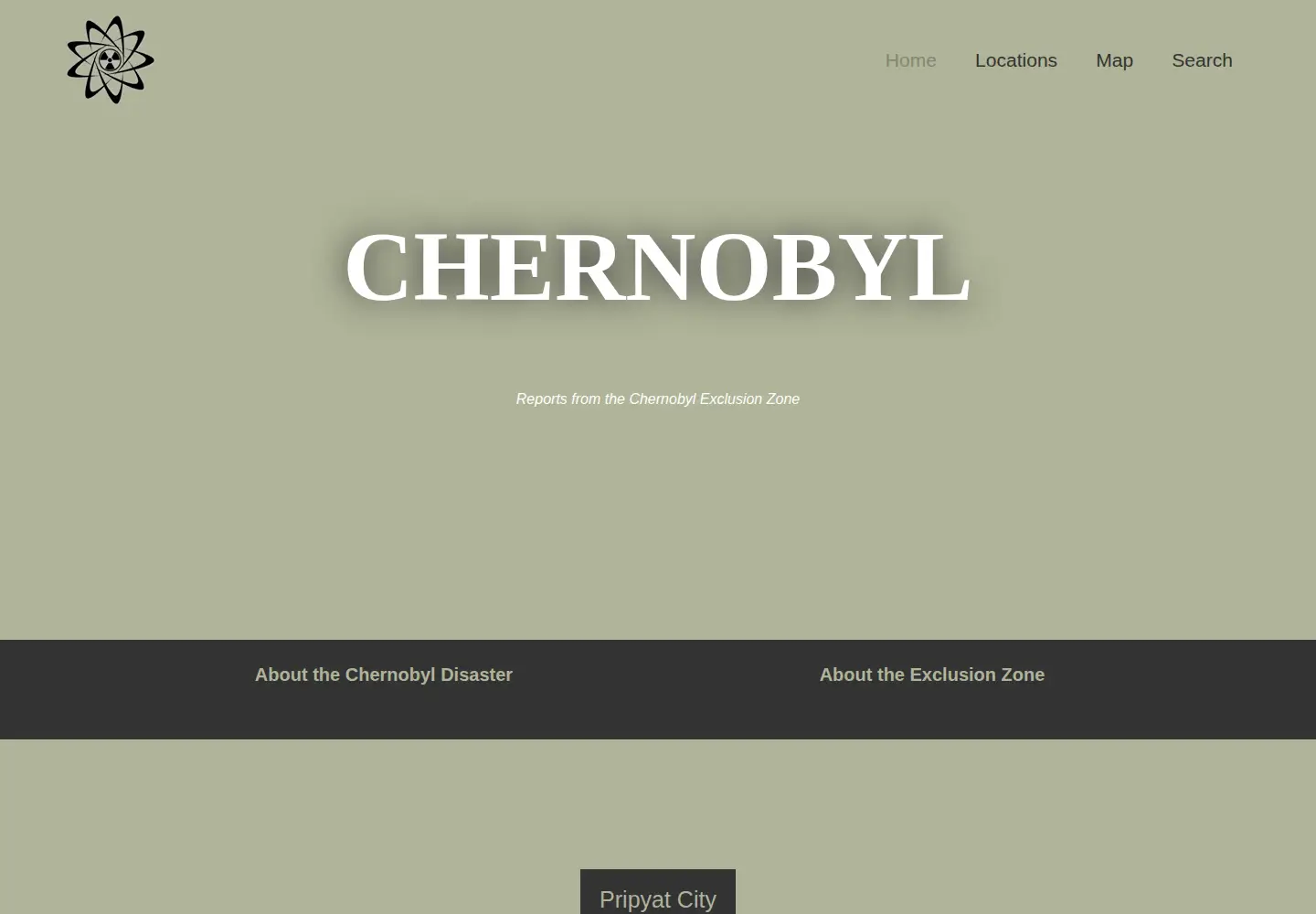 Screenshot of chernobyl.one