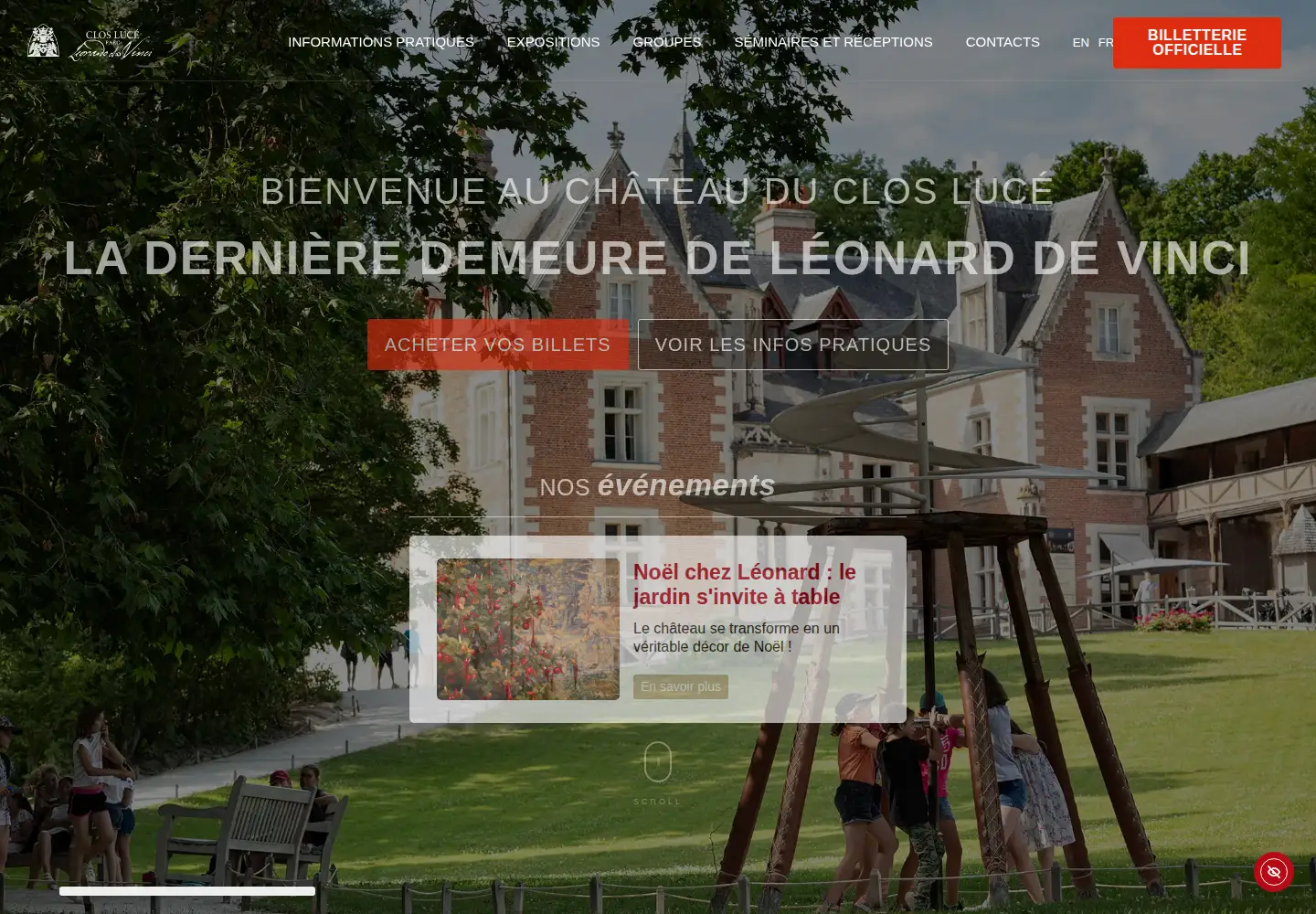 Screenshot of vinci-closluce.com