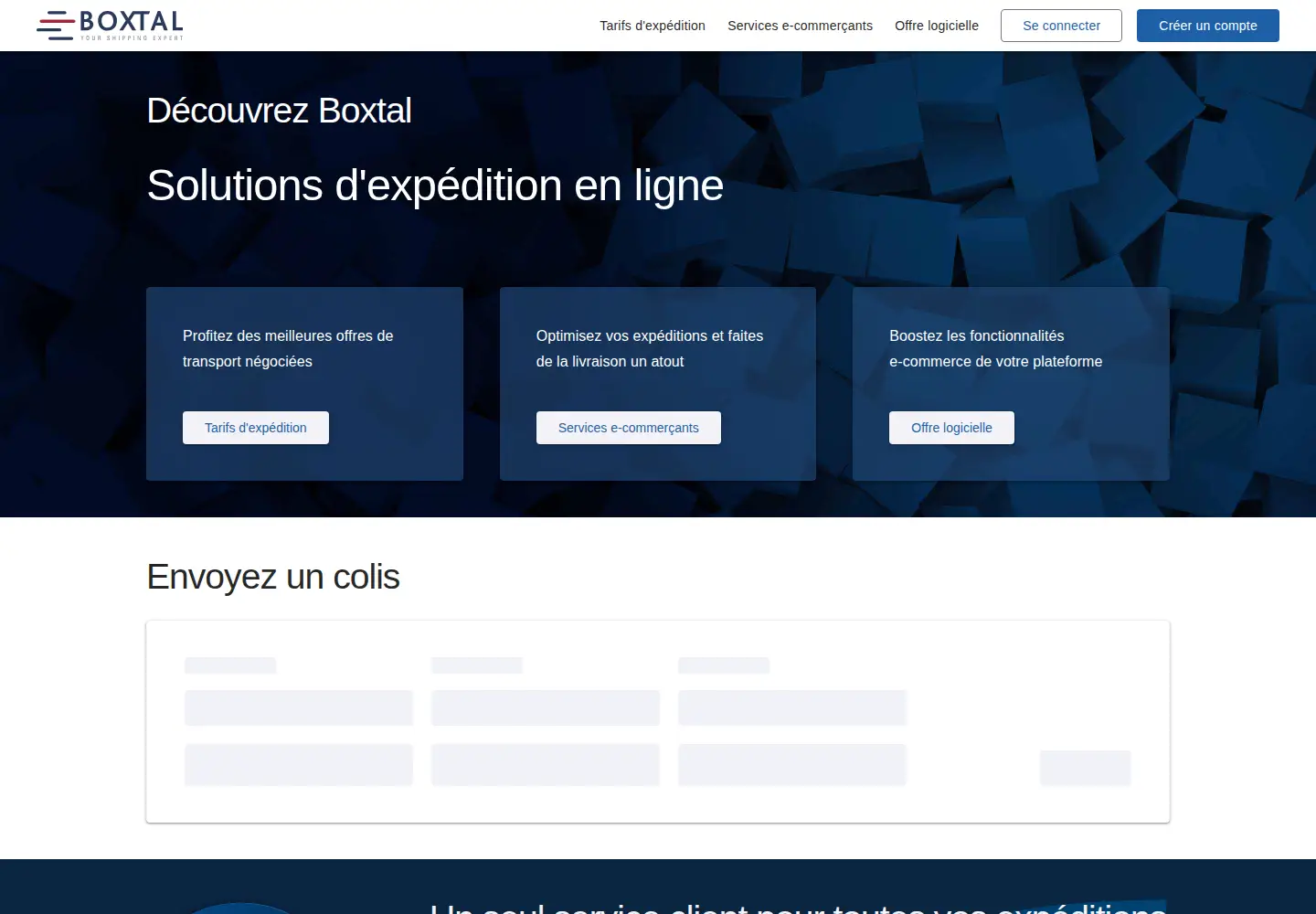 Screenshot of boxtal.com