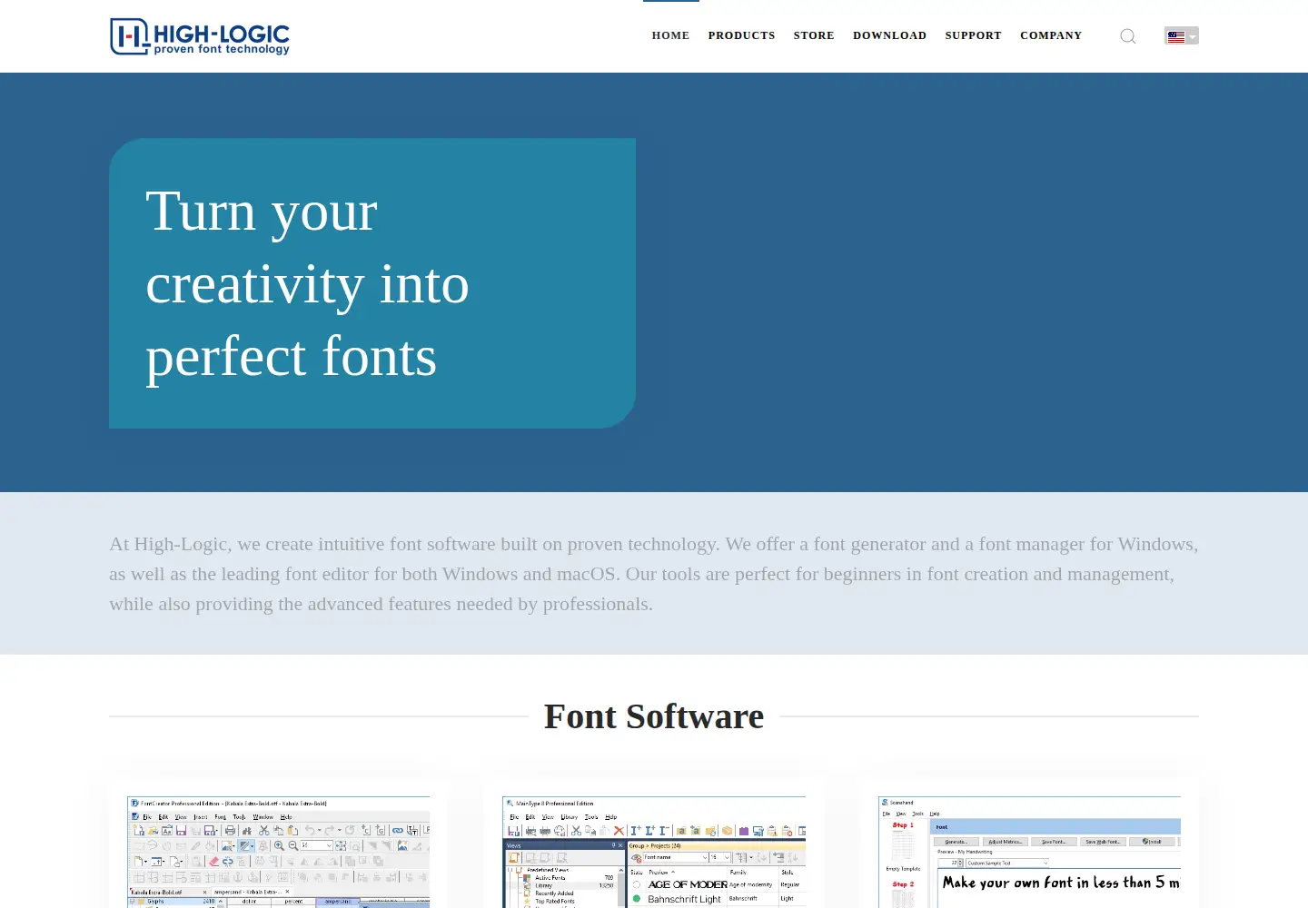 Screenshot of high-logic.com