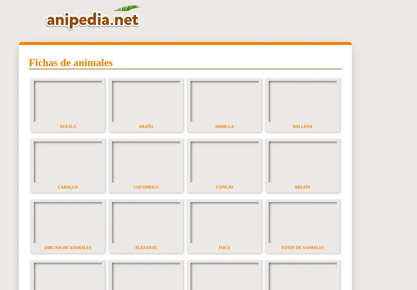 Screenshot of anipedia.net
