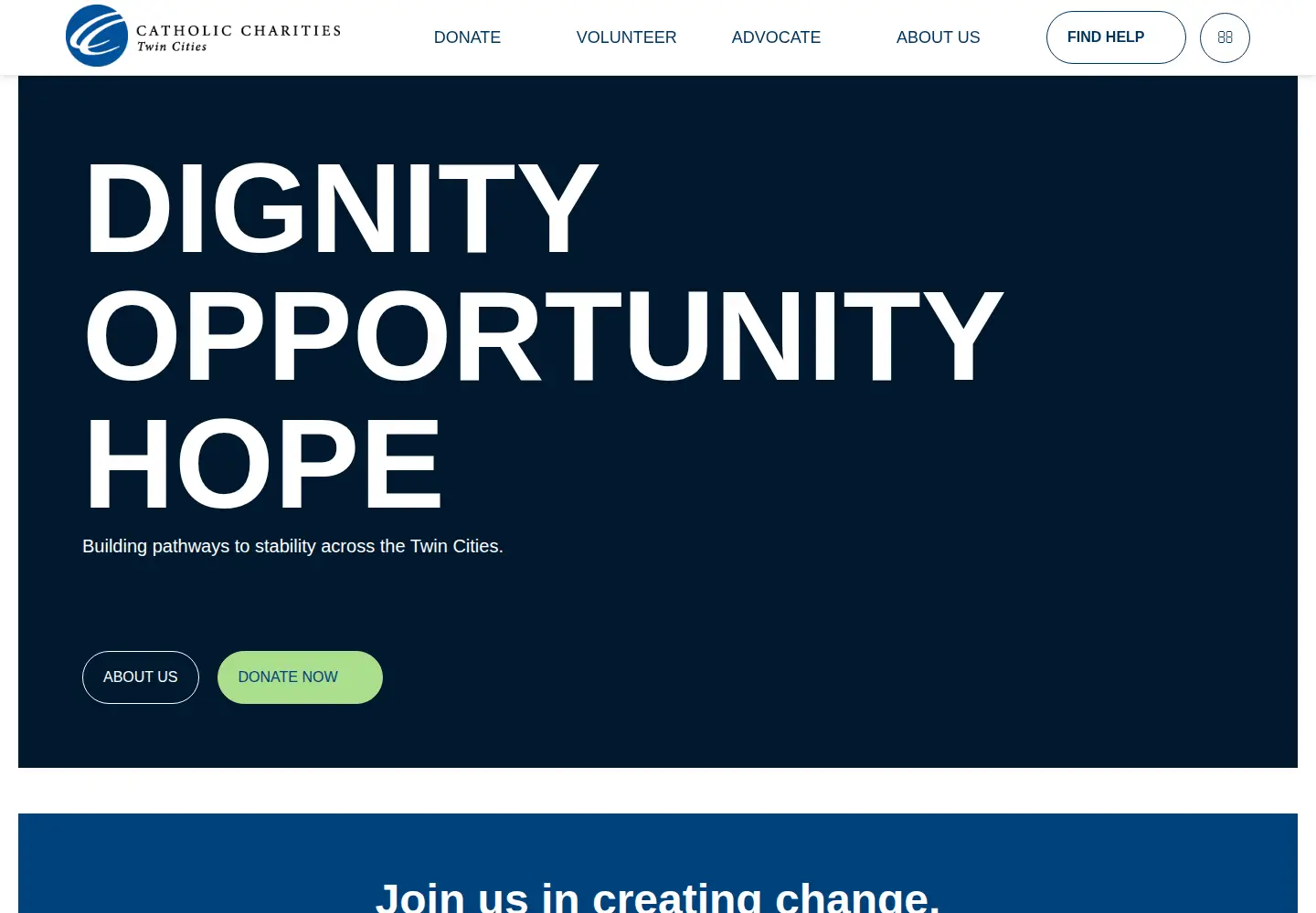 Screenshot of cctwincities.org