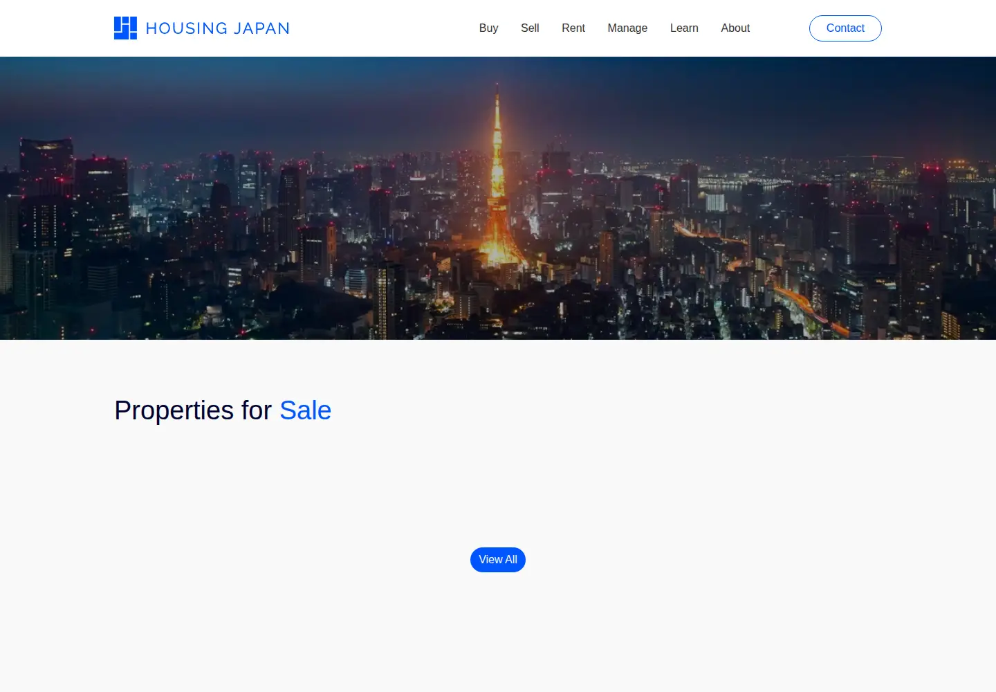 Screenshot of housingjapan.com