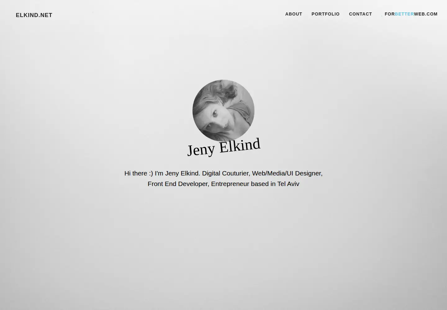 Screenshot of elkind.net