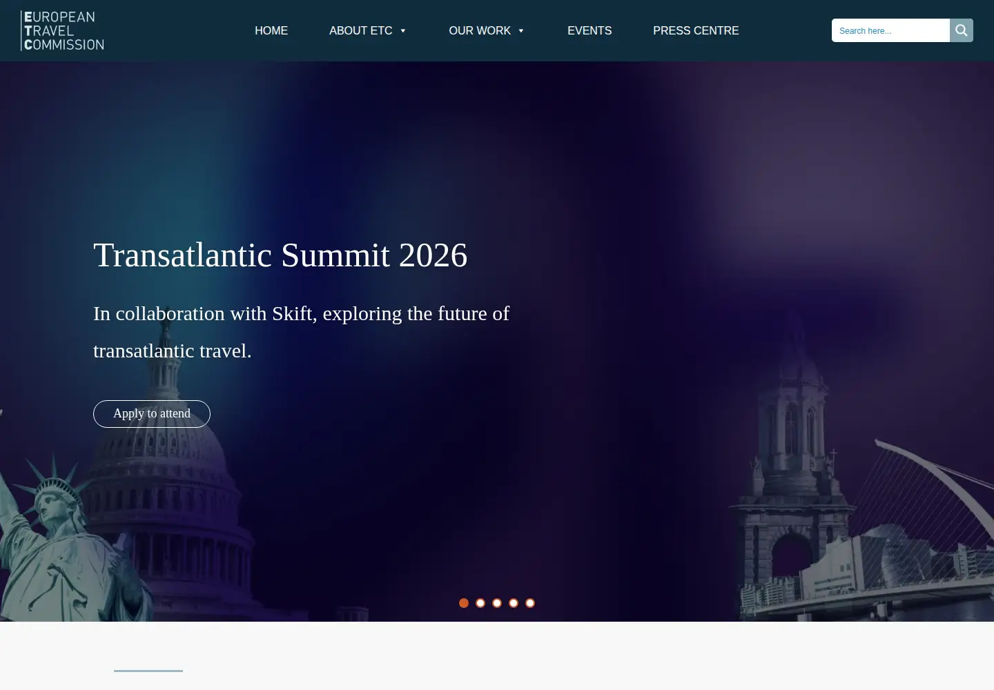 Screenshot of etc-corporate.org