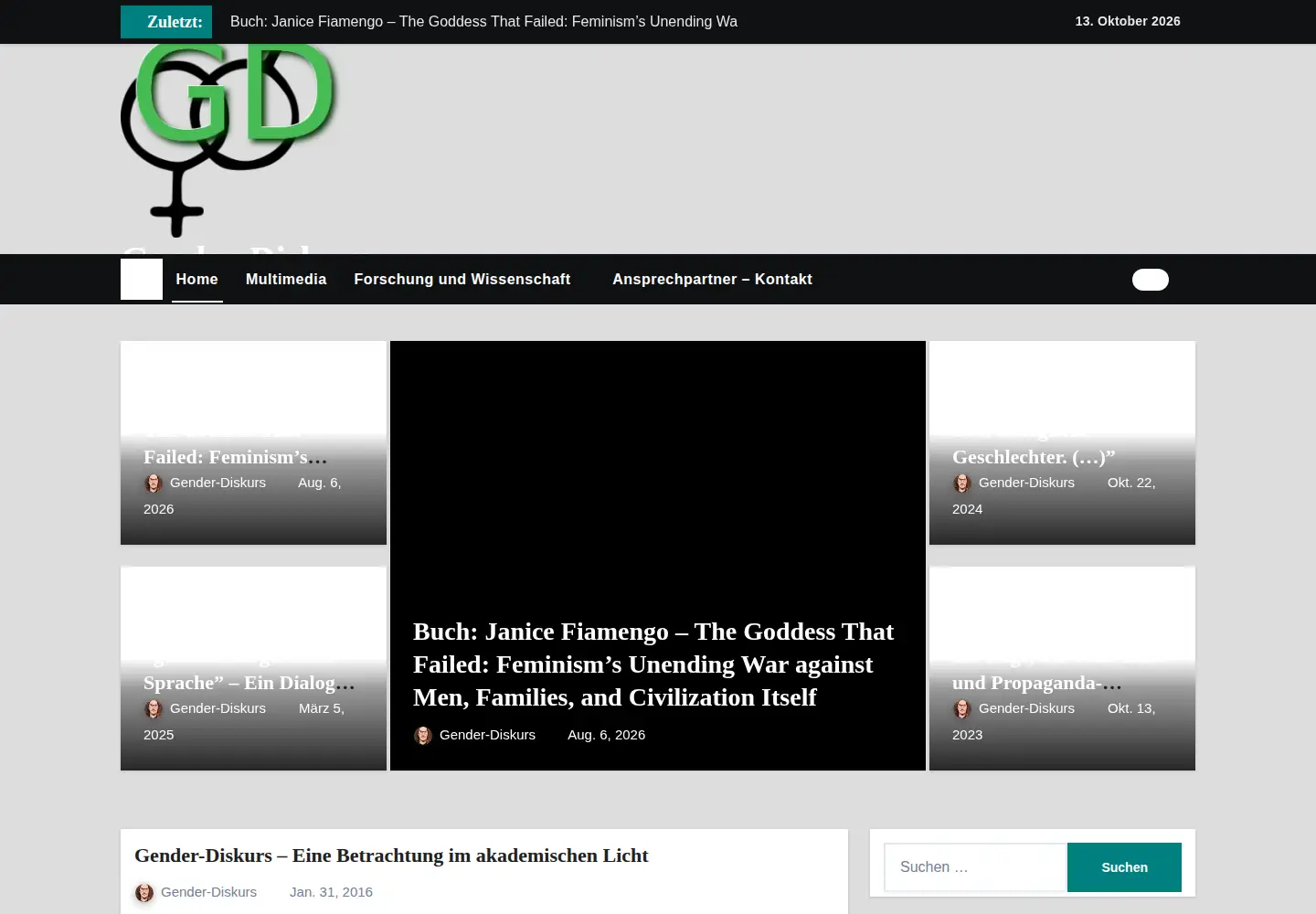 Screenshot of gender-diskurs.de