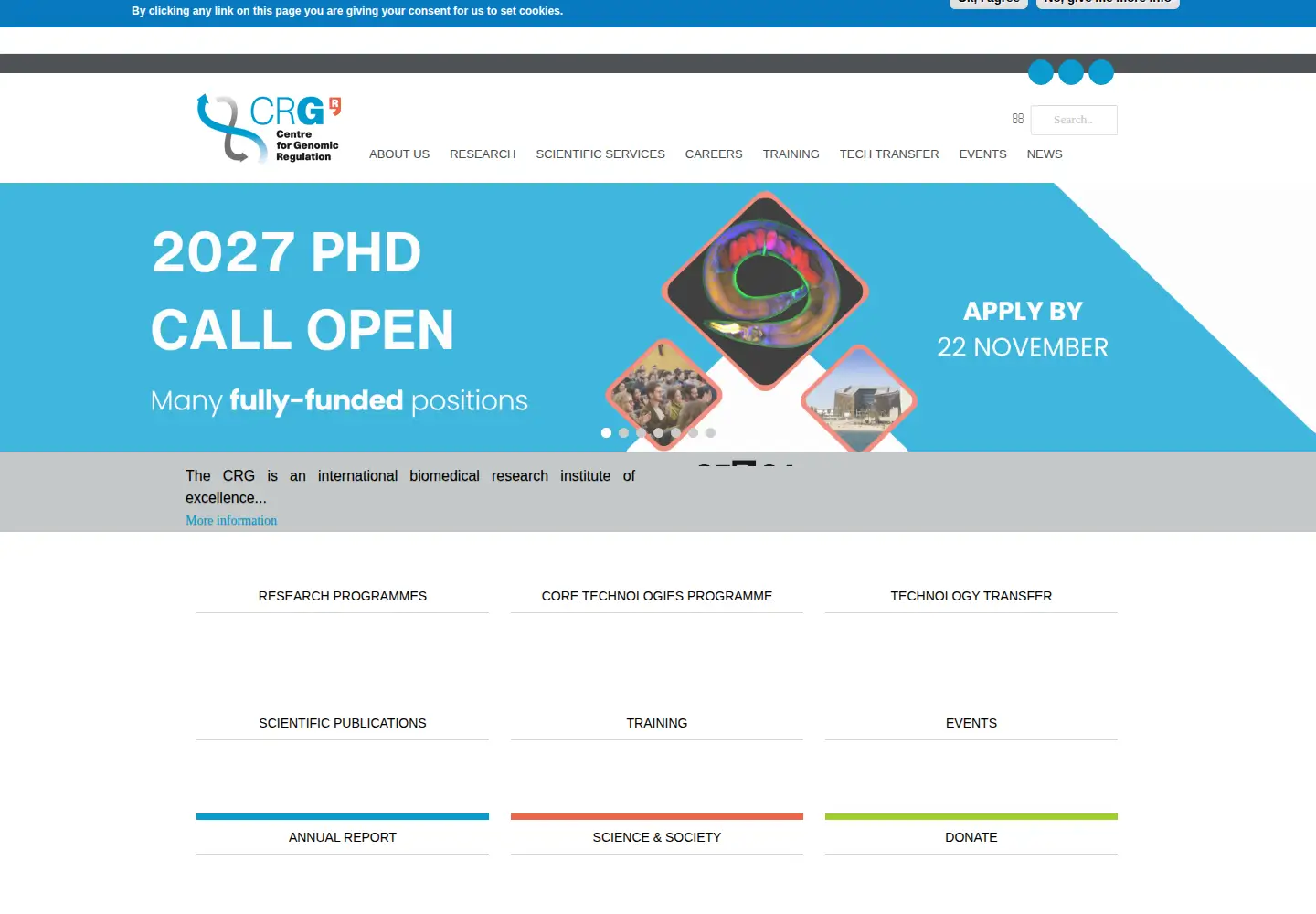 Screenshot of crg.es