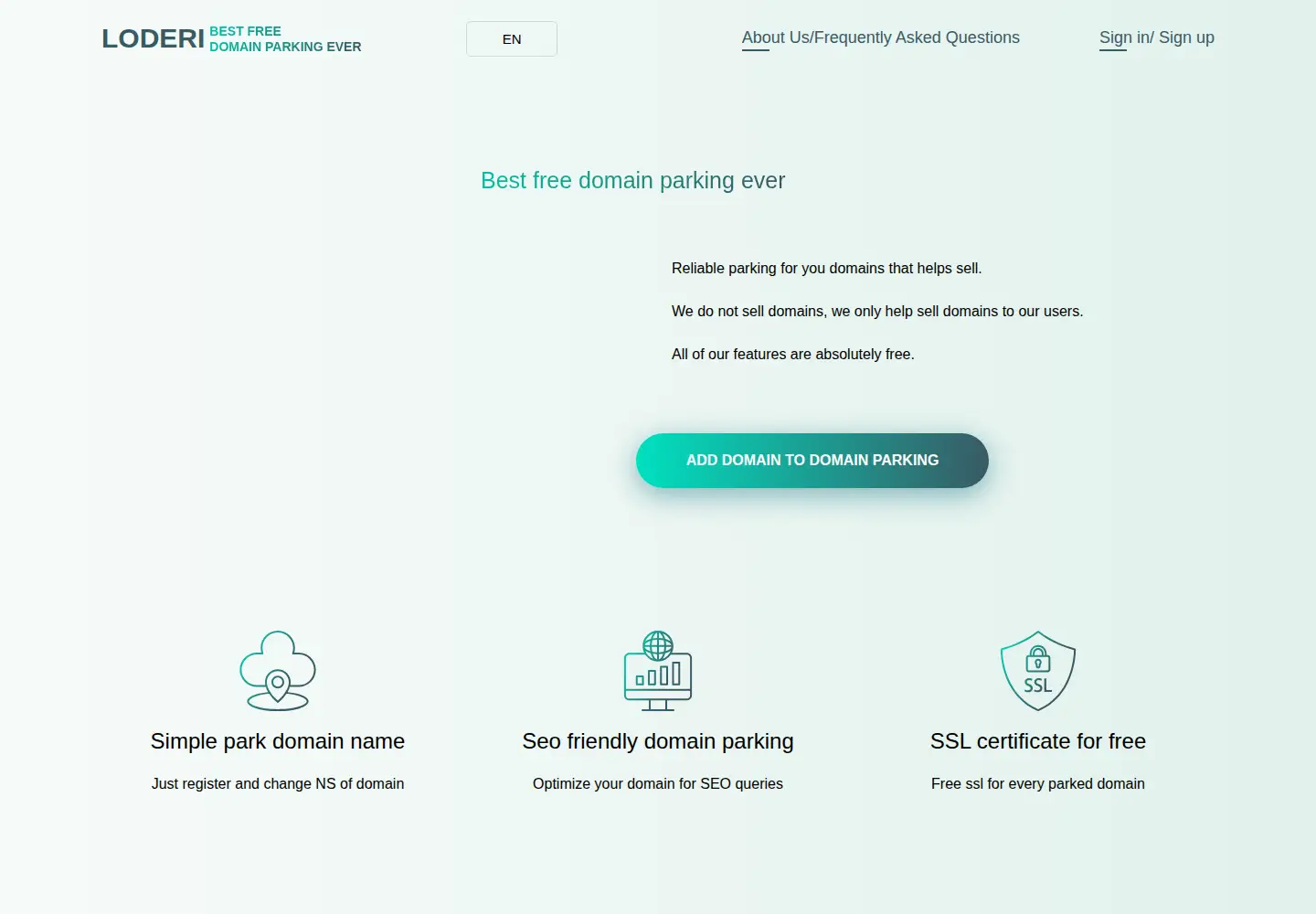 Screenshot of loderi.com