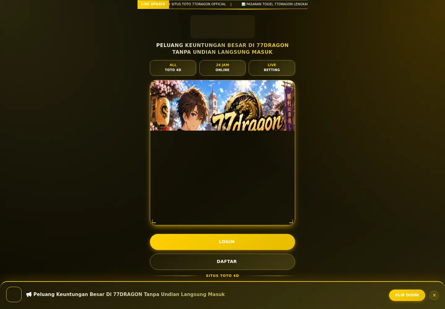 Captured homepage of dimitech.net in the current scan