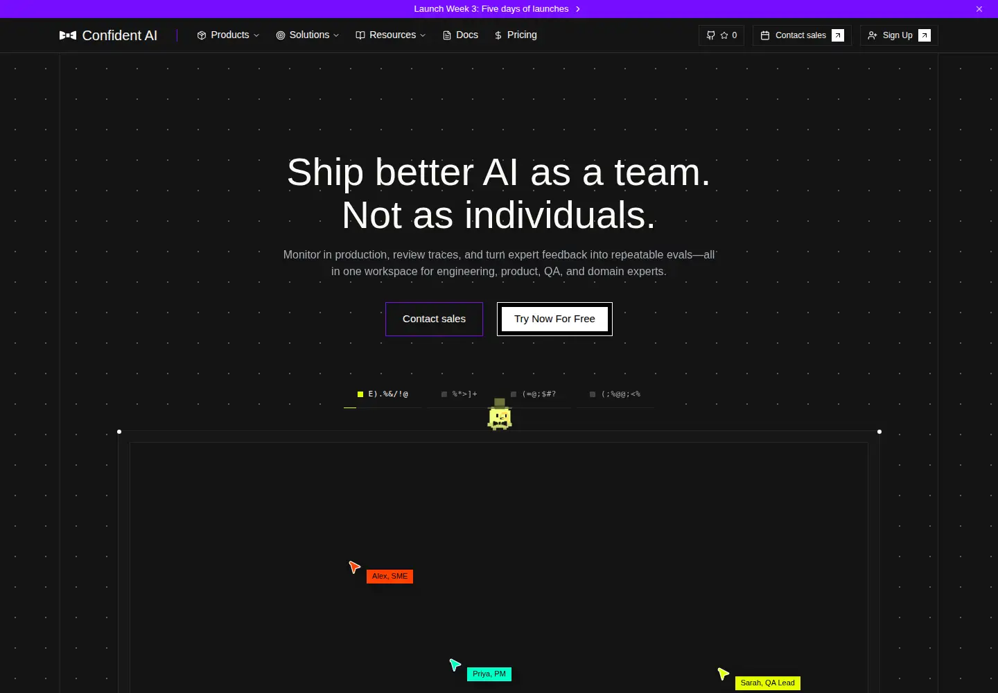 Screenshot of confident-ai.com