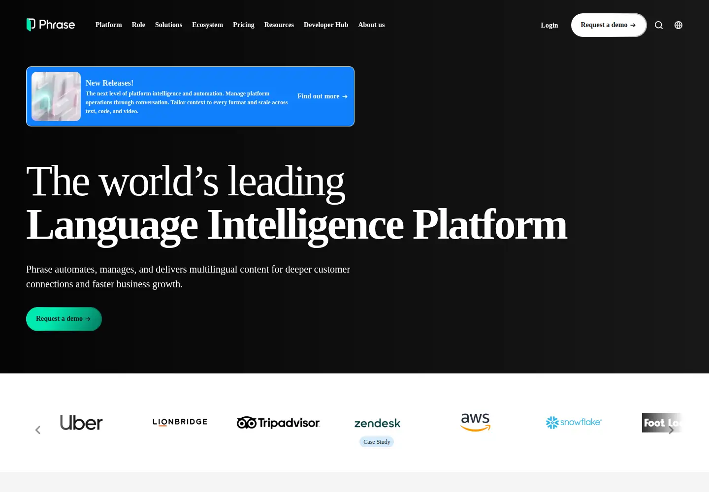 Screenshot of memsource.com