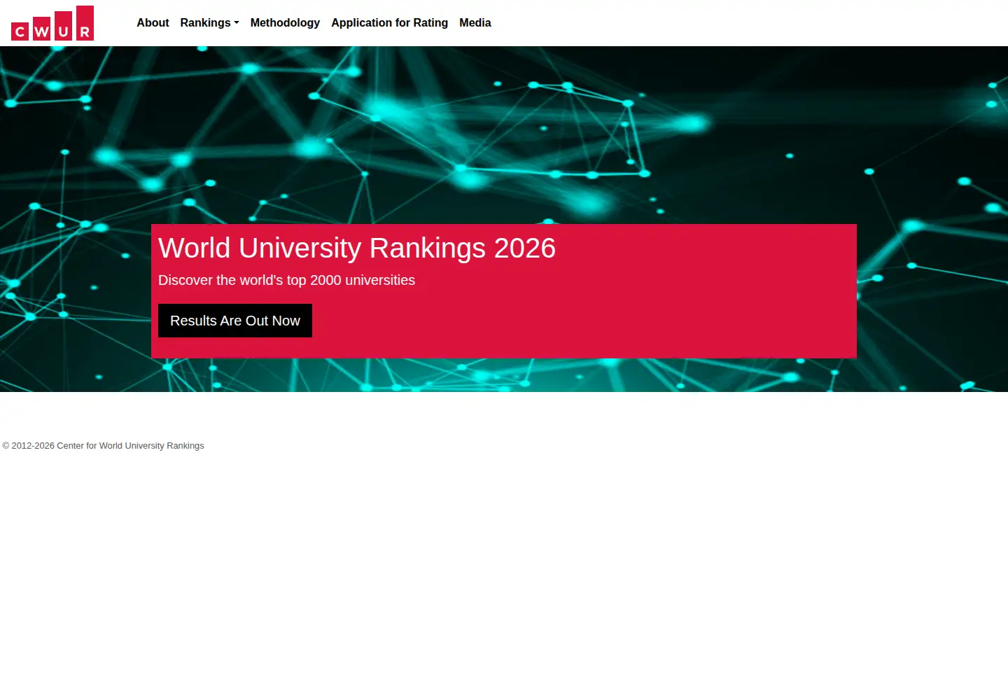 Screenshot of cwur.org