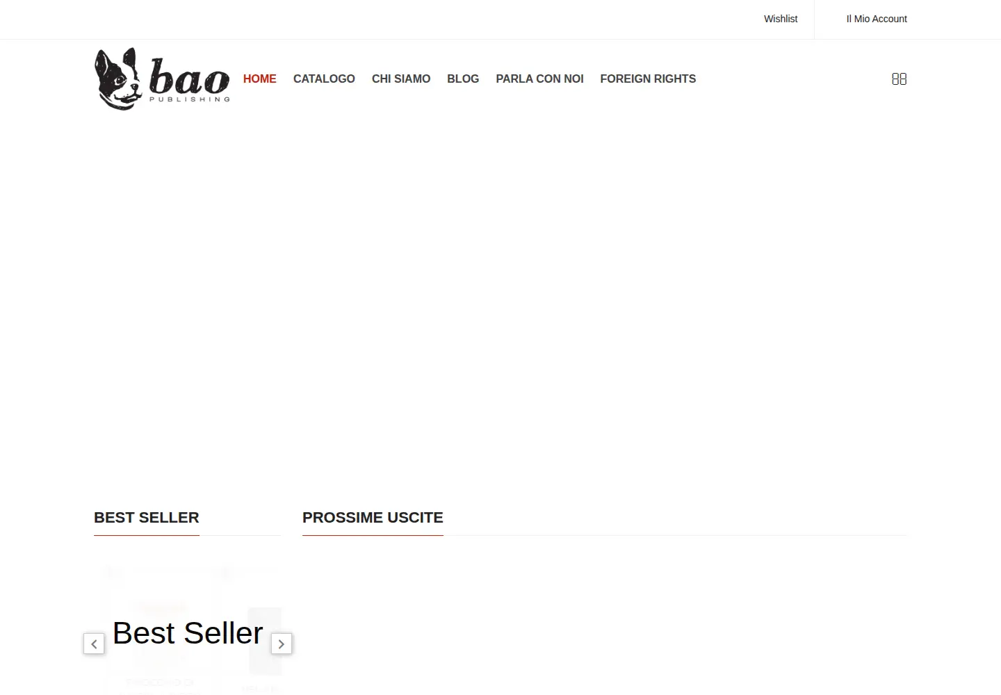 Screenshot of baopublishing.it