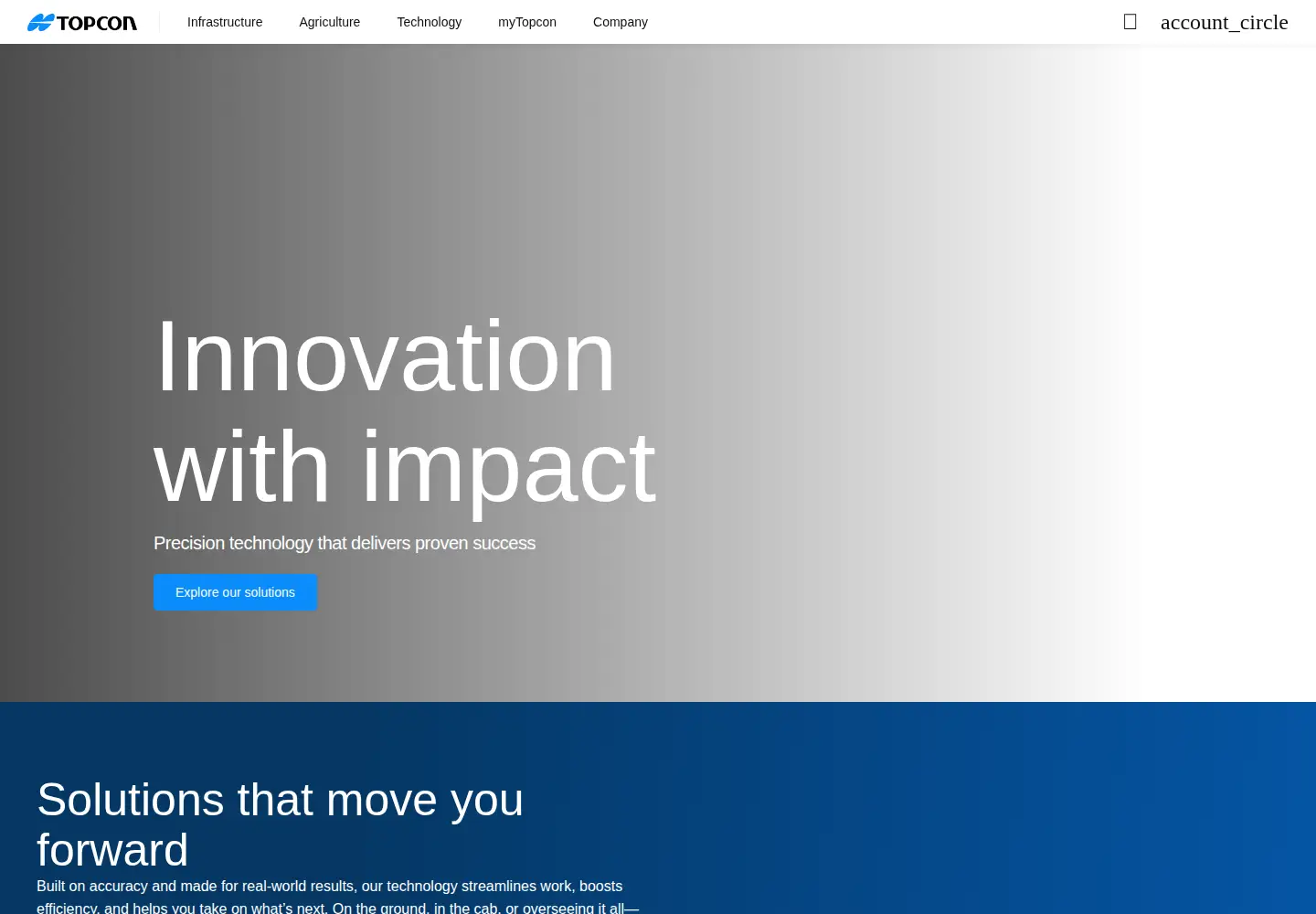 Screenshot of topconpositioning.com