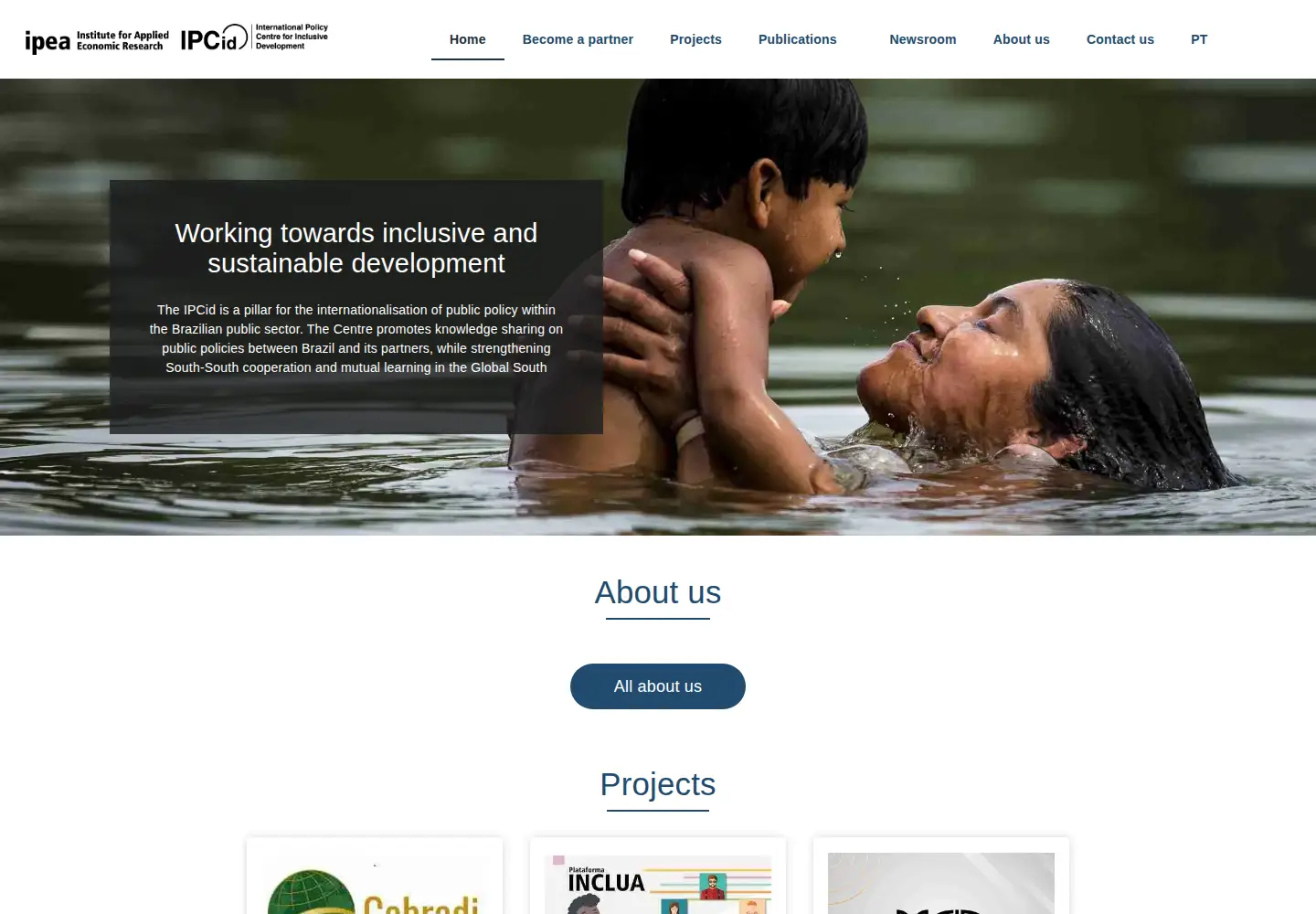 Screenshot of ipcig.org