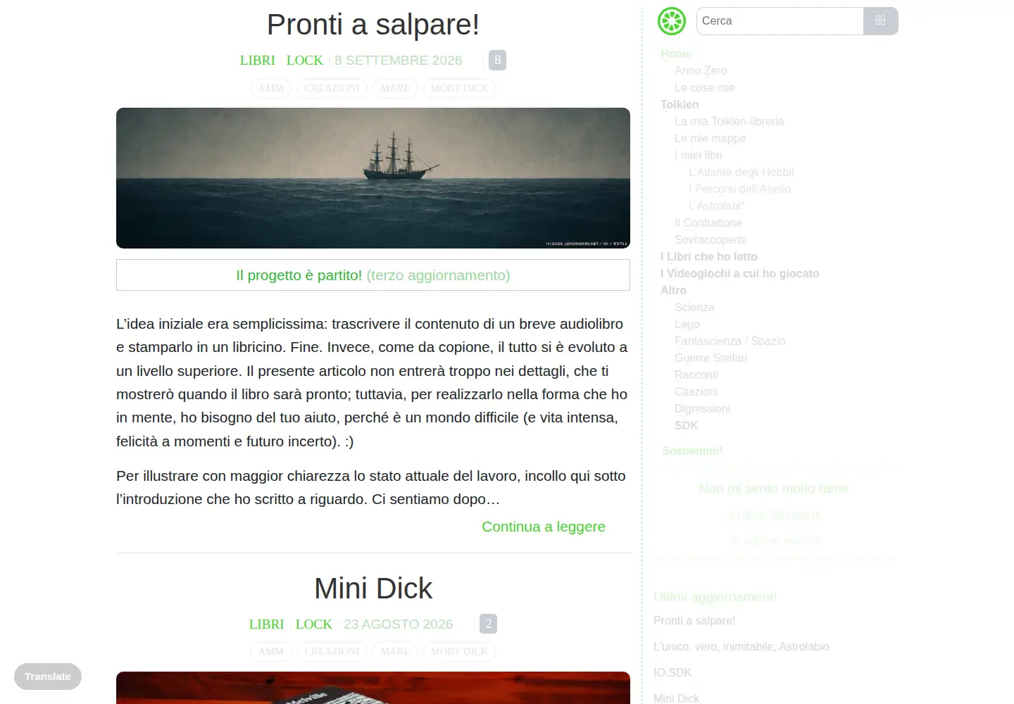 Screenshot of lemonskin.net
