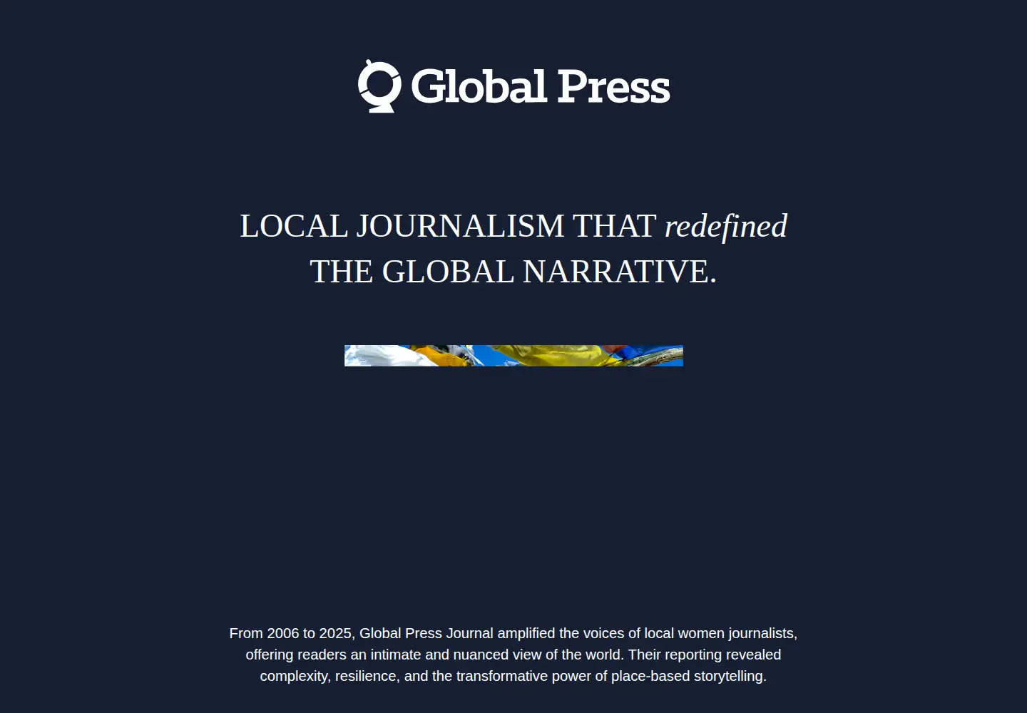 Screenshot of globalpressjournal.com