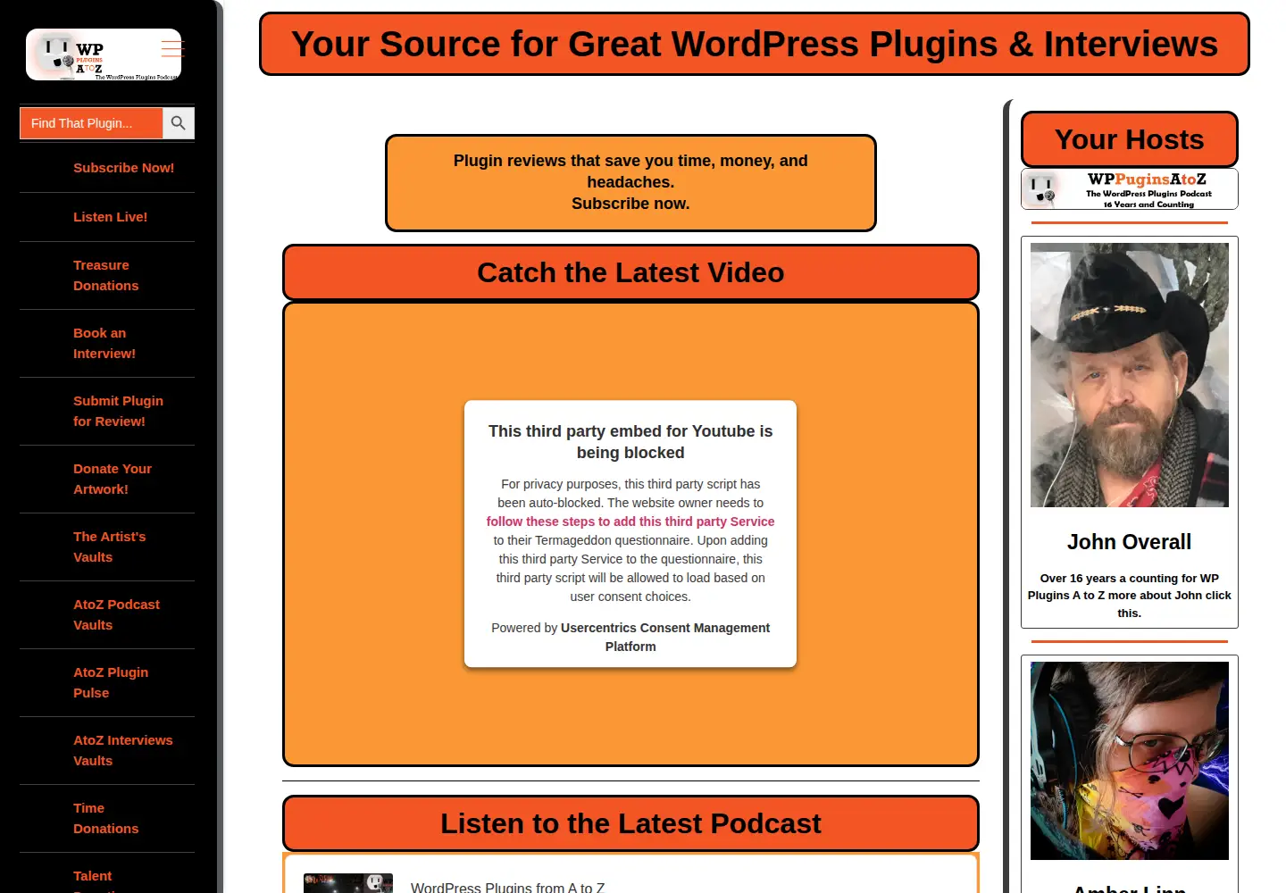 Screenshot of wppluginsatoz.com
