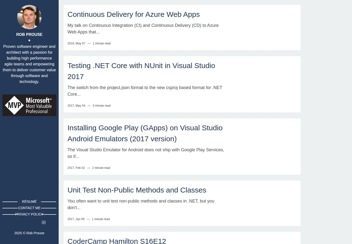 Captured homepage of alteridem.net in the current scan