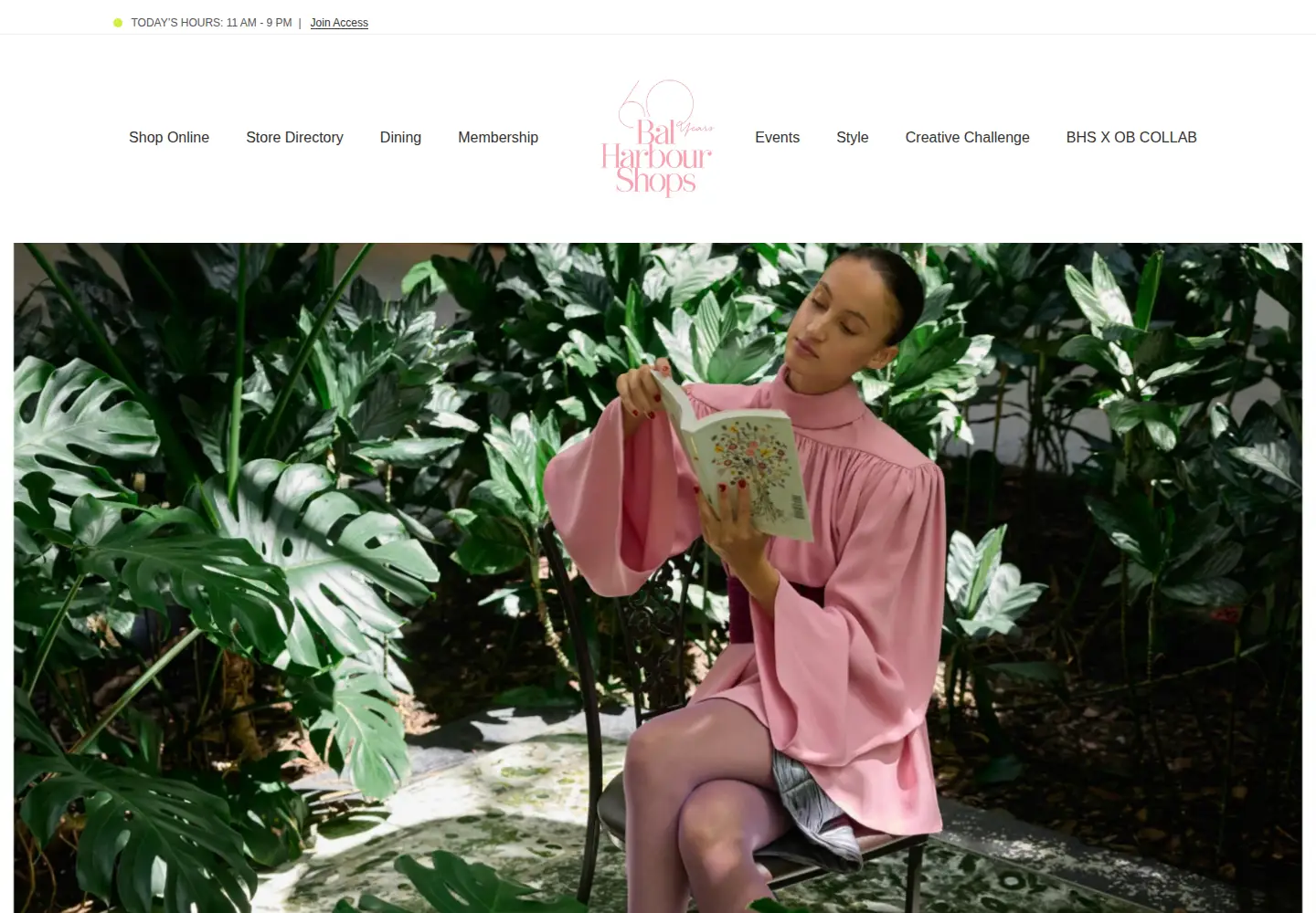 Screenshot of balharbourshops.com