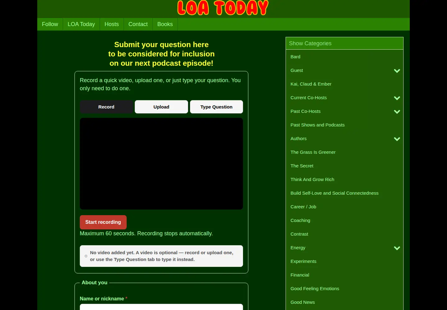 Screenshot of loatoday.net