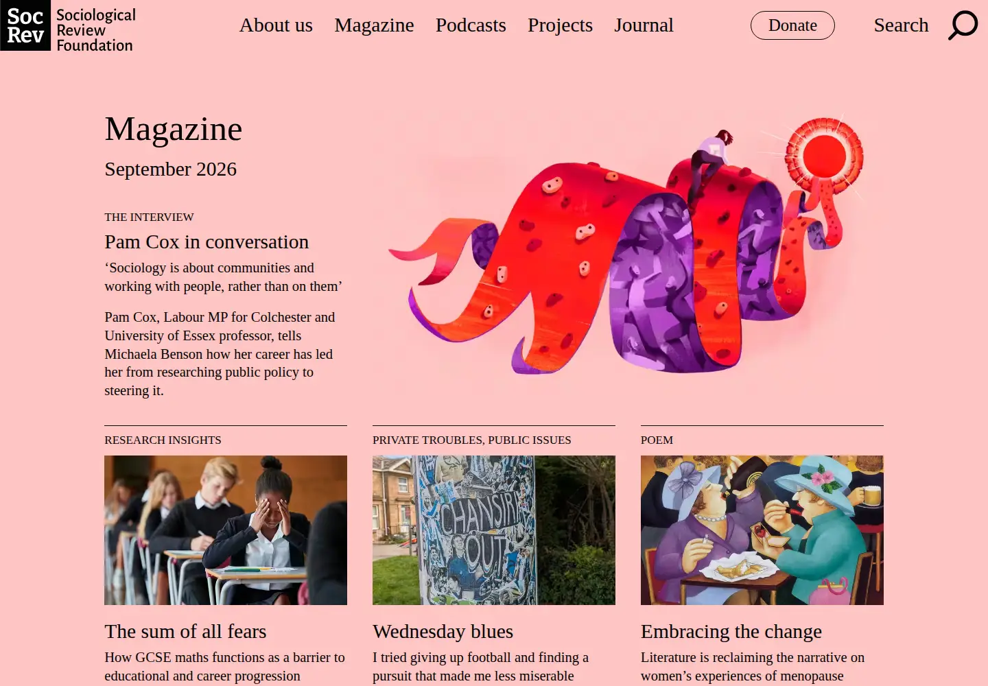 Screenshot of thesociologicalreview.org