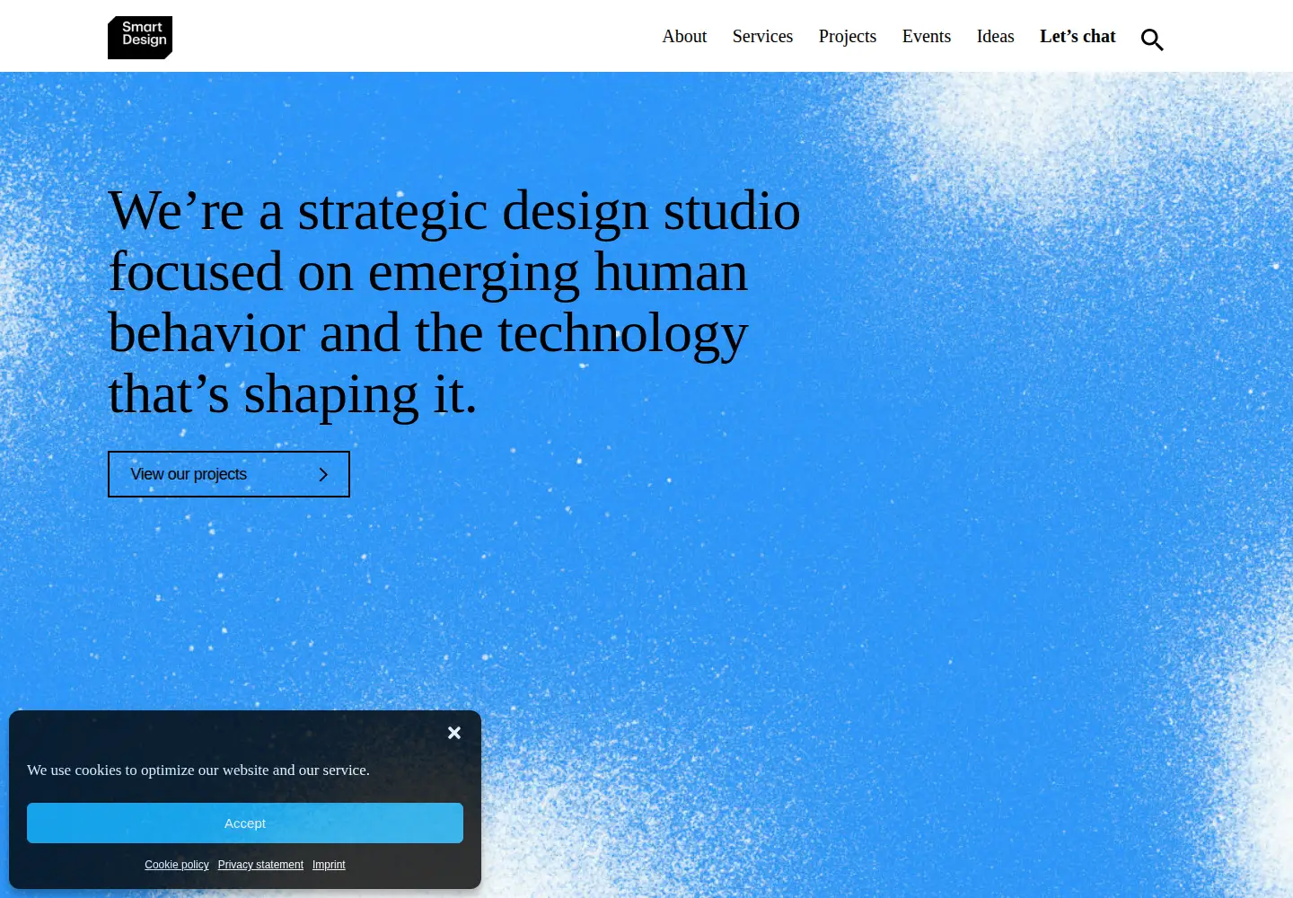 Captured homepage of smartdesignworldwide.com in the current scan
