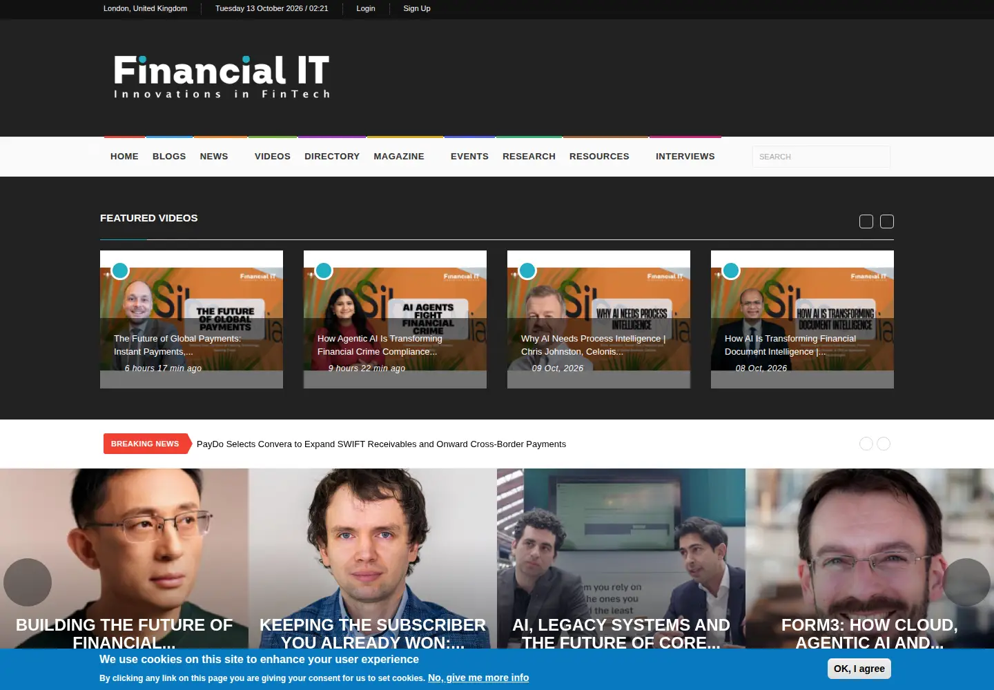 Screenshot of financialit.net