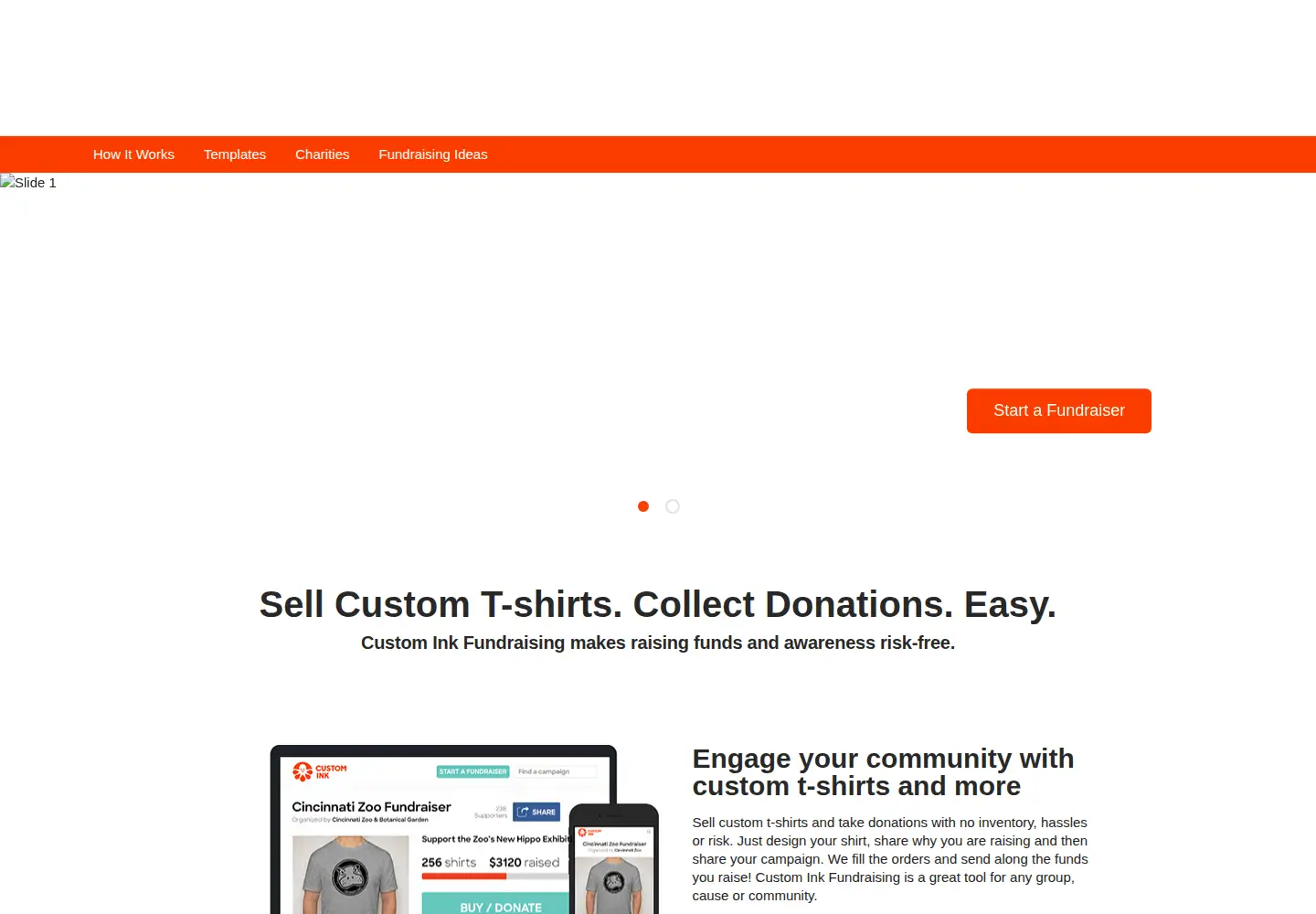Screenshot of booster.com