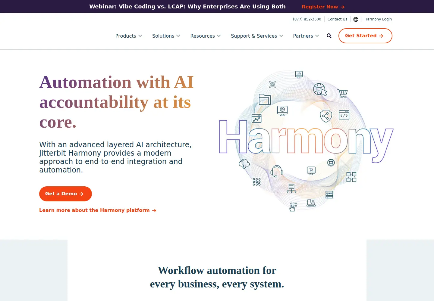 Screenshot of jitterbit.com
