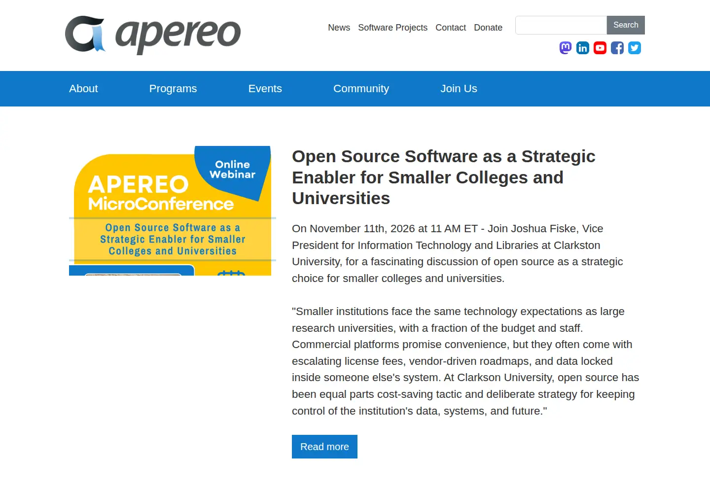 Screenshot of ja-sig.org