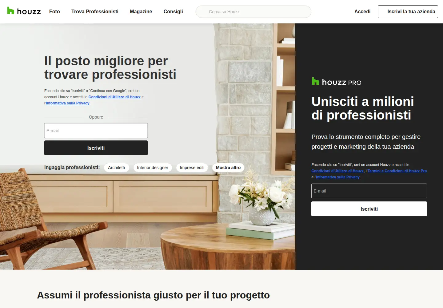 Screenshot of houzz.it