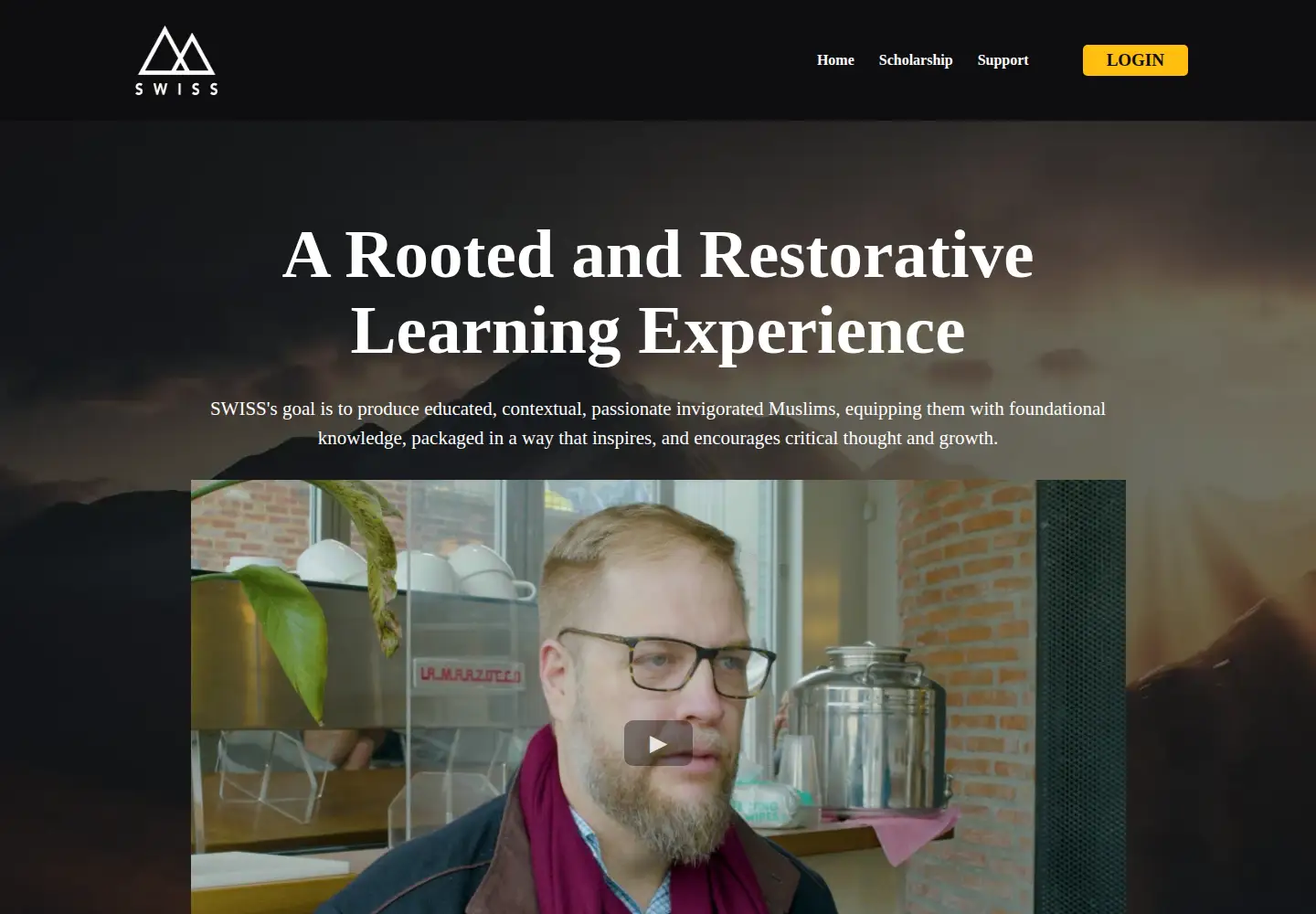 Screenshot of suhaibwebb.com