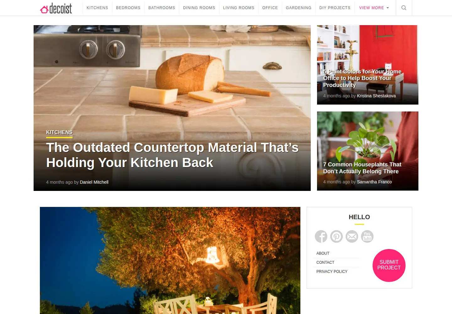 Screenshot of decoist.com