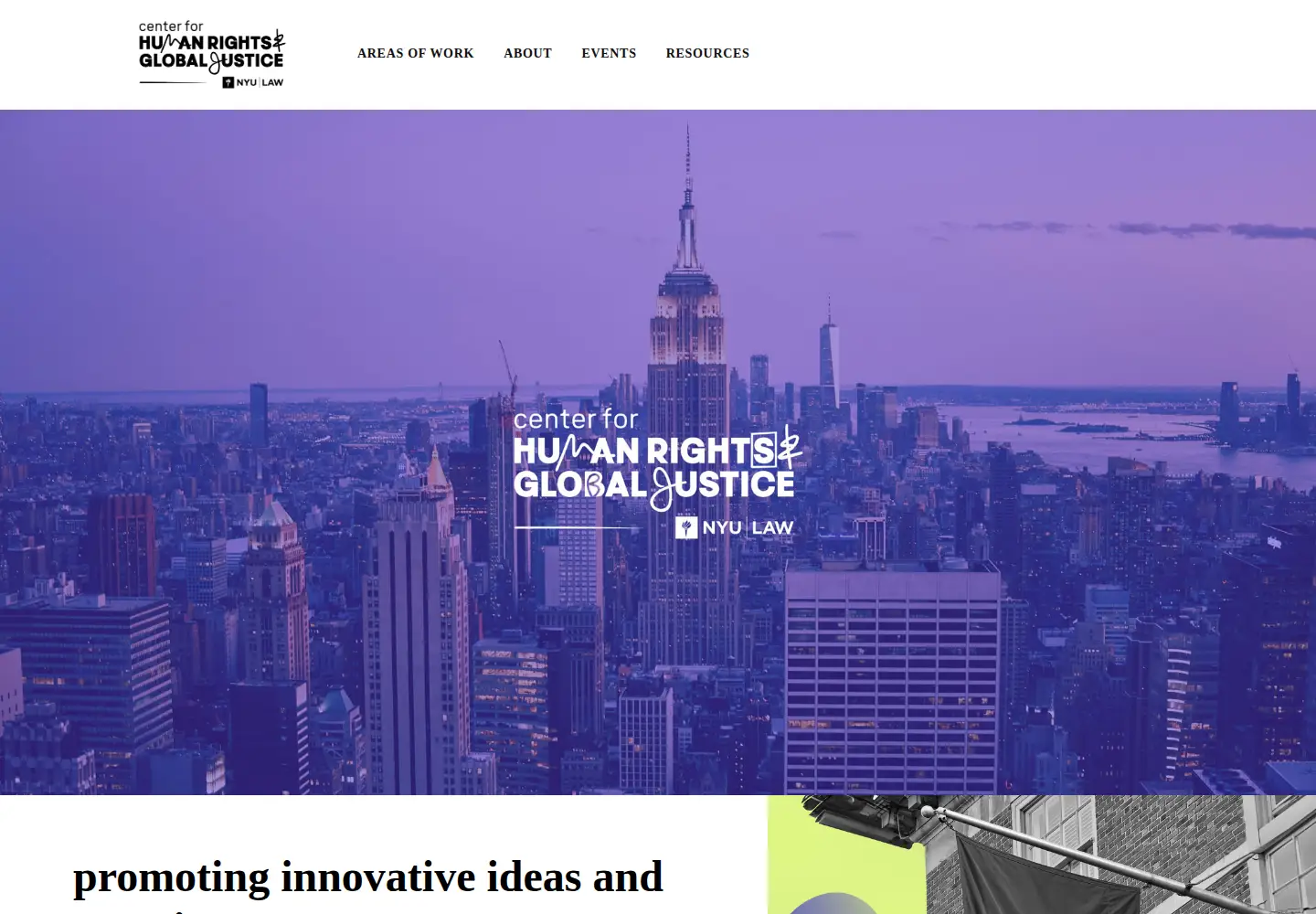 Screenshot of chrgj.org