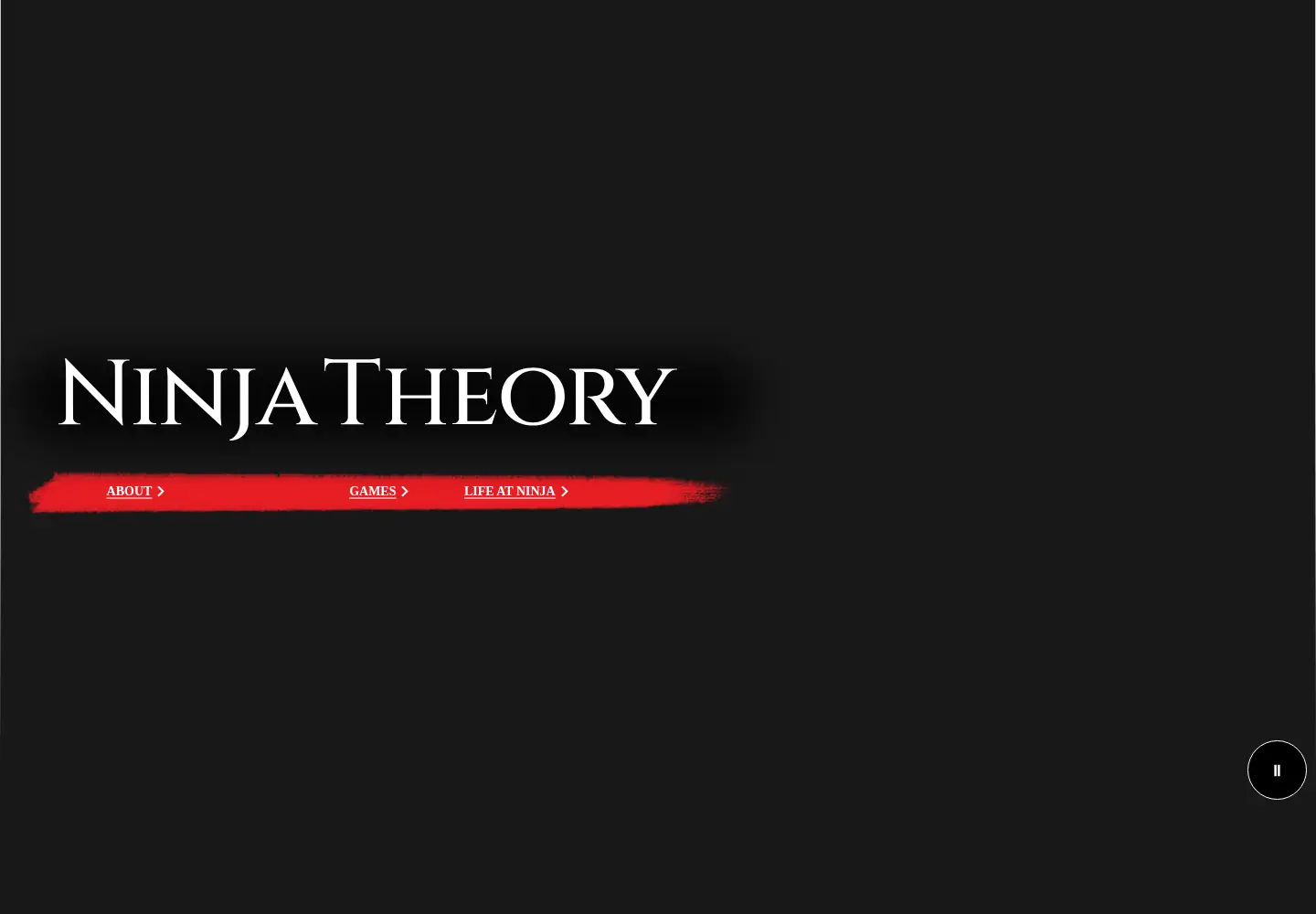 Screenshot of ninjatheory.com