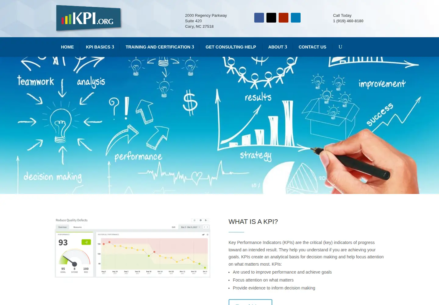 Screenshot of kpi.org