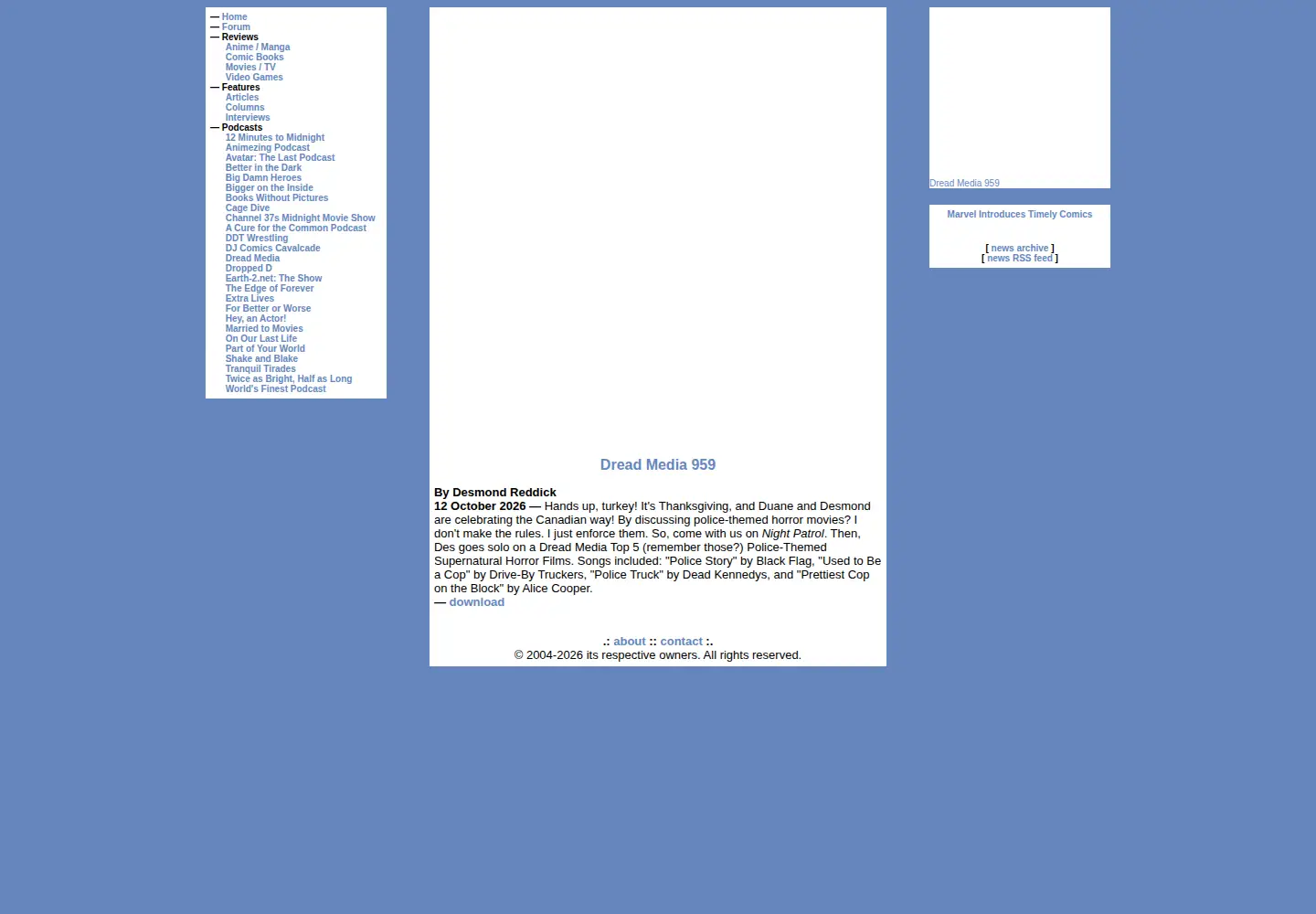 Screenshot of earth-2.net