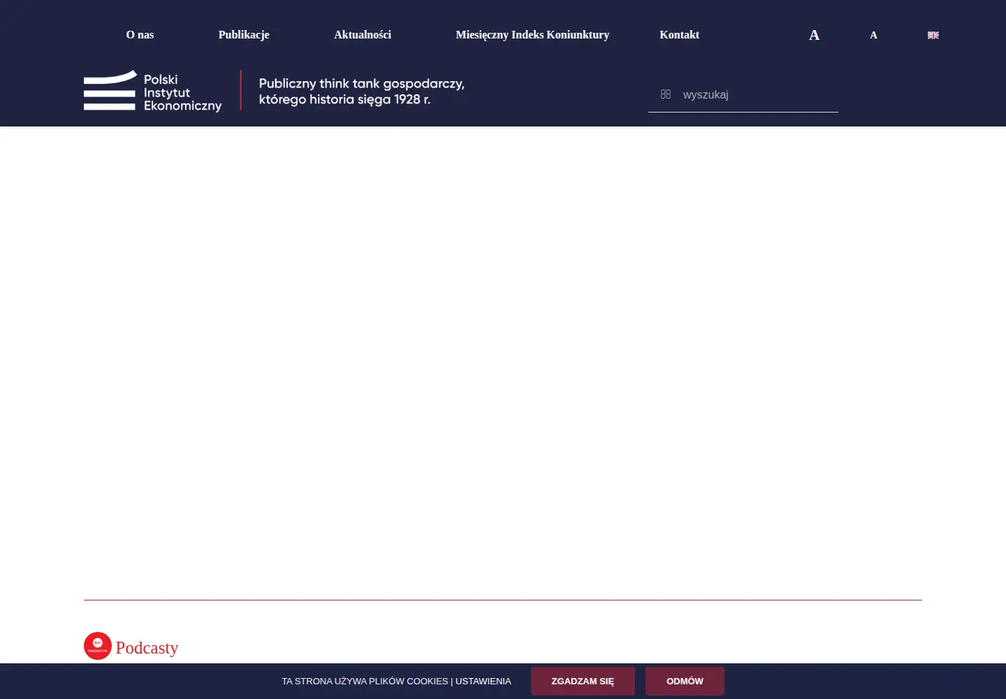 Screenshot of pie.net.pl