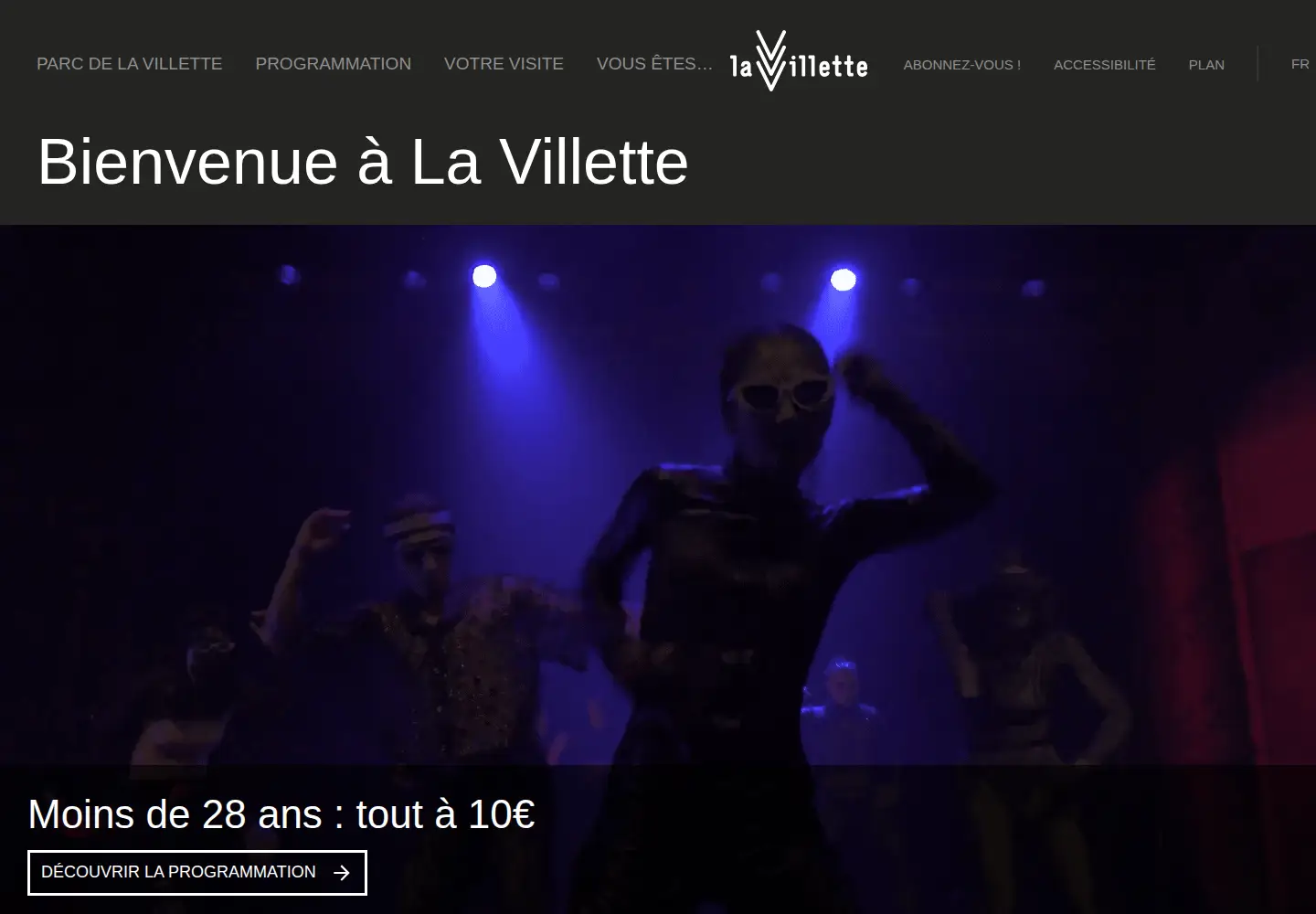 Screenshot of lavillette.com