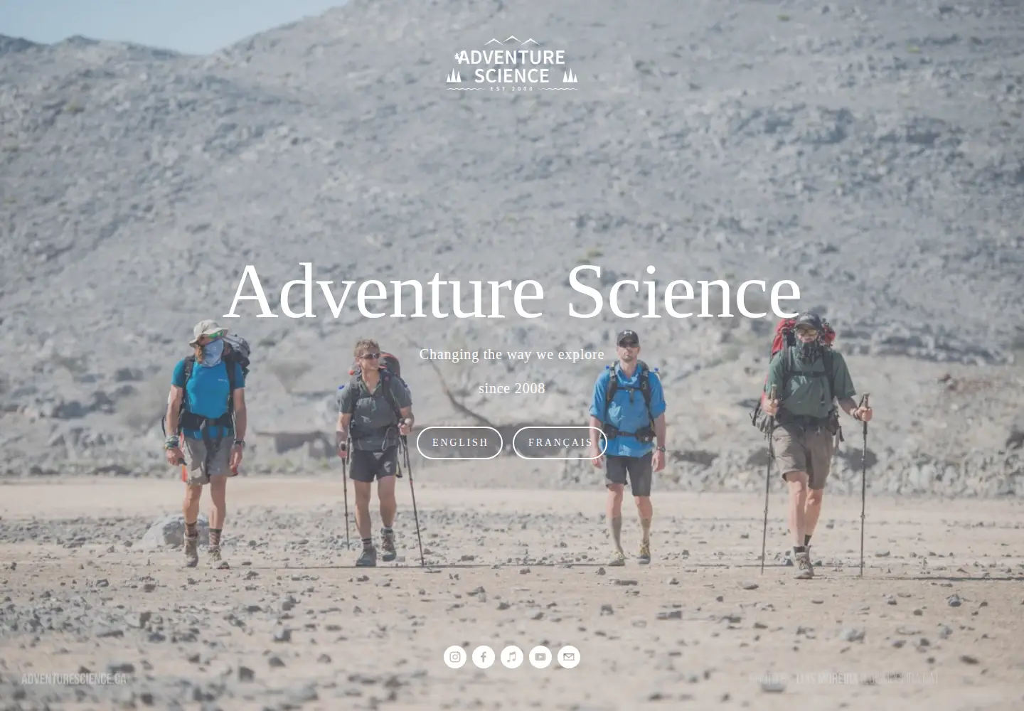 Screenshot of adventurescience.com