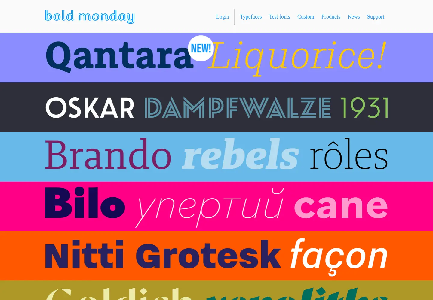 Screenshot of boldmonday.com