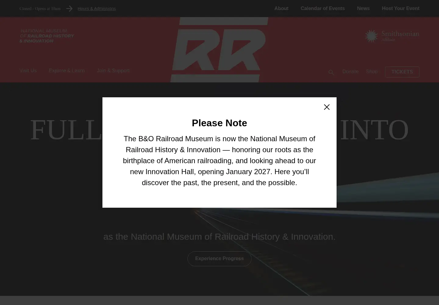 Screenshot of borail.org