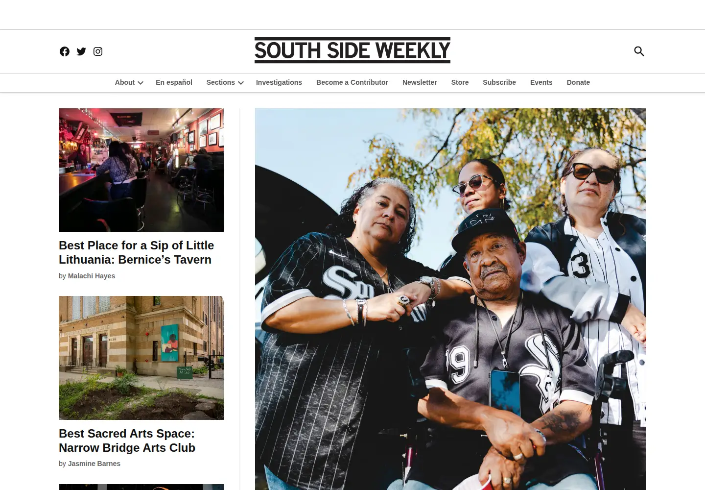 Screenshot of southsideweekly.com